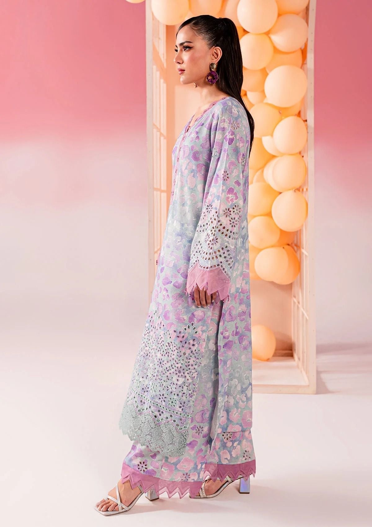 Lawn Collection - Nureh - Ballerina 24 - NU2#140 - Official Nureh - Agha Fabrics UK