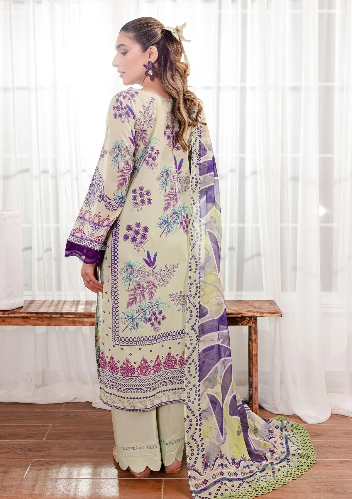 Lawn Collection - Nureh - Signature Prints - SP24#105 - Official Nureh - Agha Fabrics UK