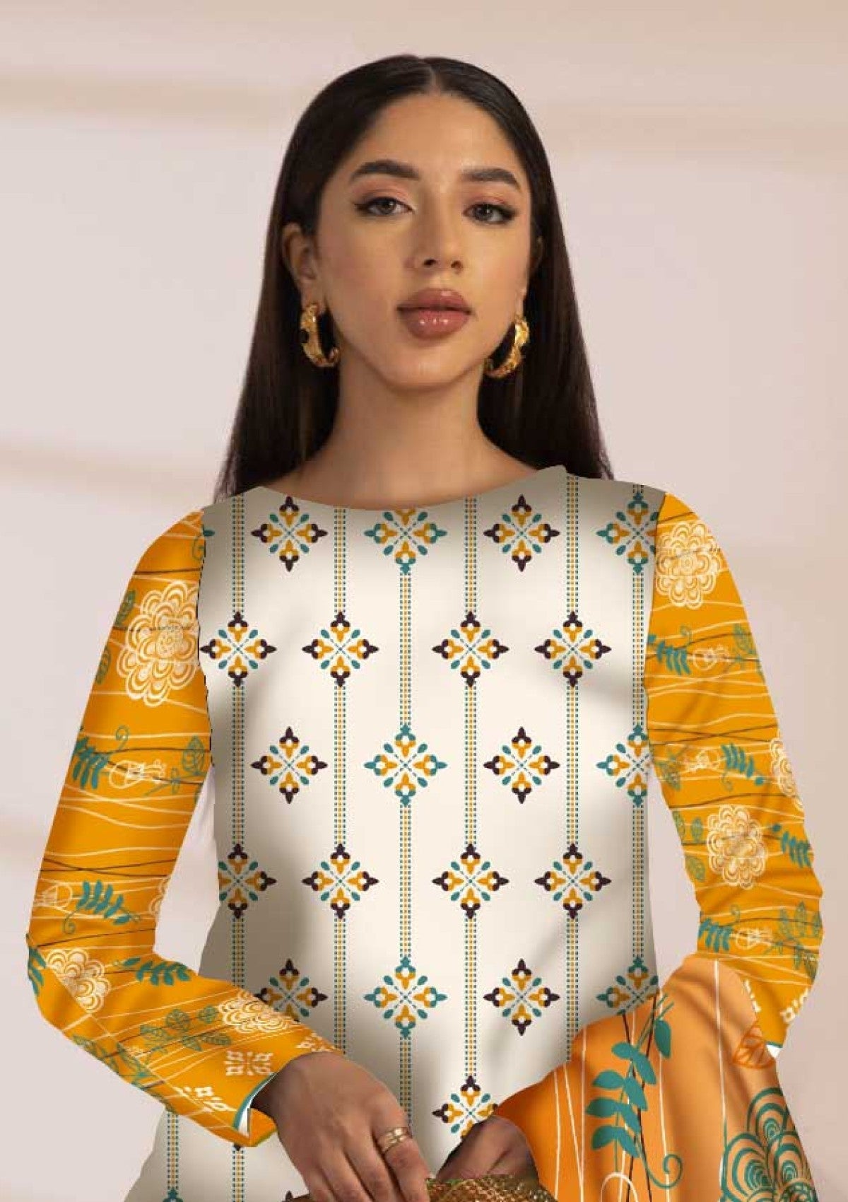 Winter Collection - Art n Style - Monsoon Linen - Volume 2 - A24#13 - Official Art n Style - Agha Fabrics UK