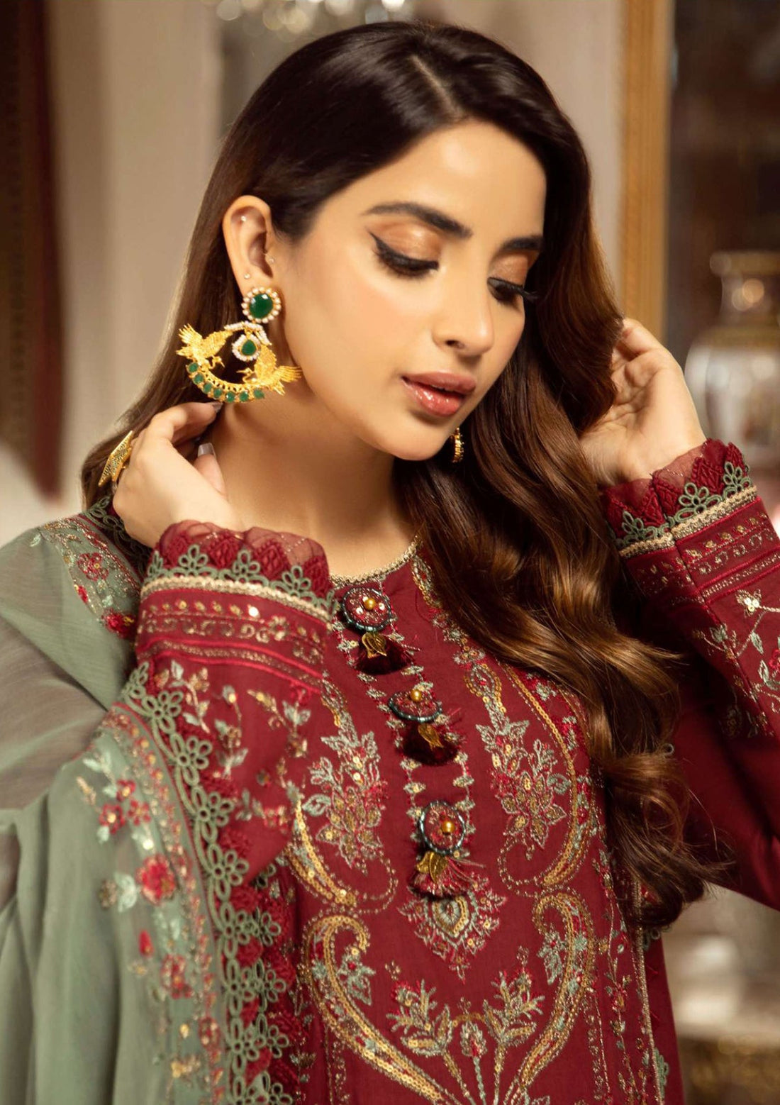 Lawn Collection - Asim Jofa - Aira - AJAI#6 - Official Asim Jofa - Agha Fabrics UK