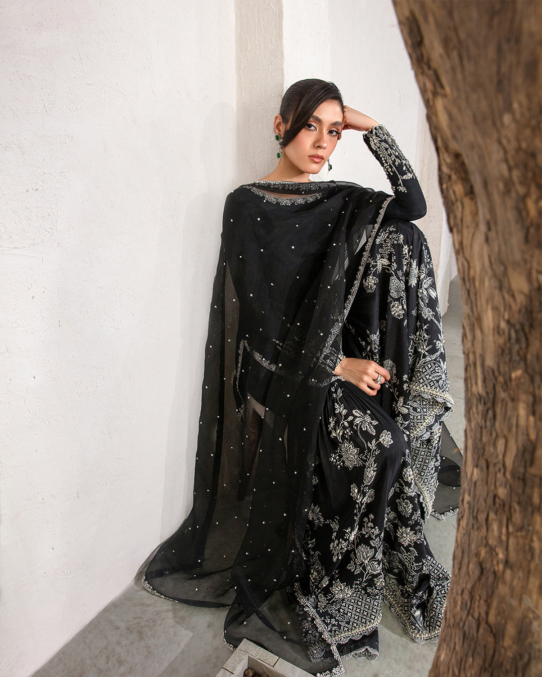 Faiza Saqlain | Lenora Luxury Pret | Ciar - Official Faiza Saqlain - Agha Fabrics UK
