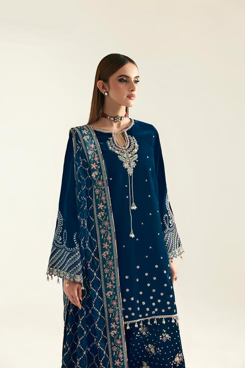 Emaan Adeel | Zarposh Velvet 25 | JAHANARA