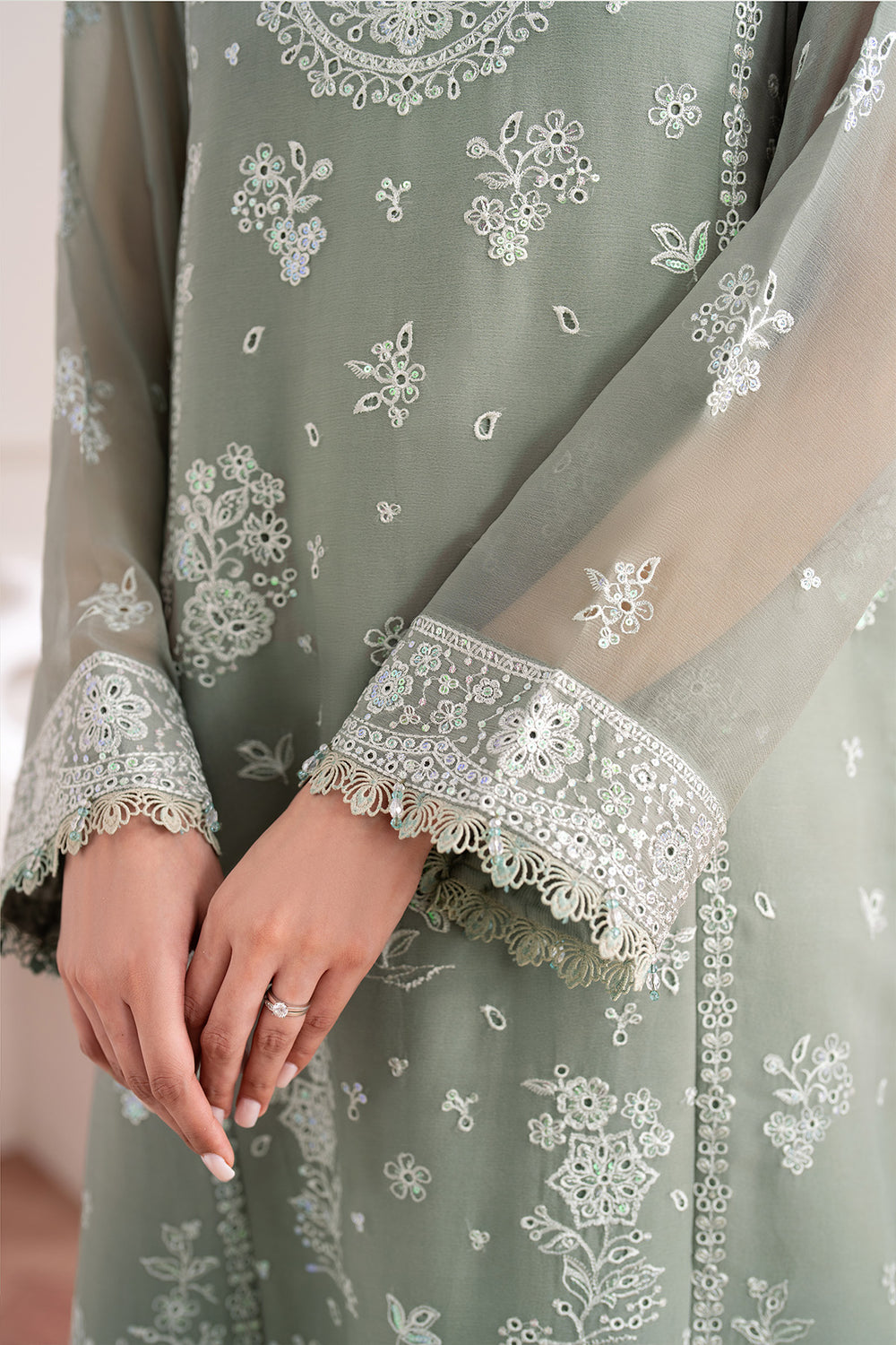 Farasha | Essence Formals 25 | Ash Green