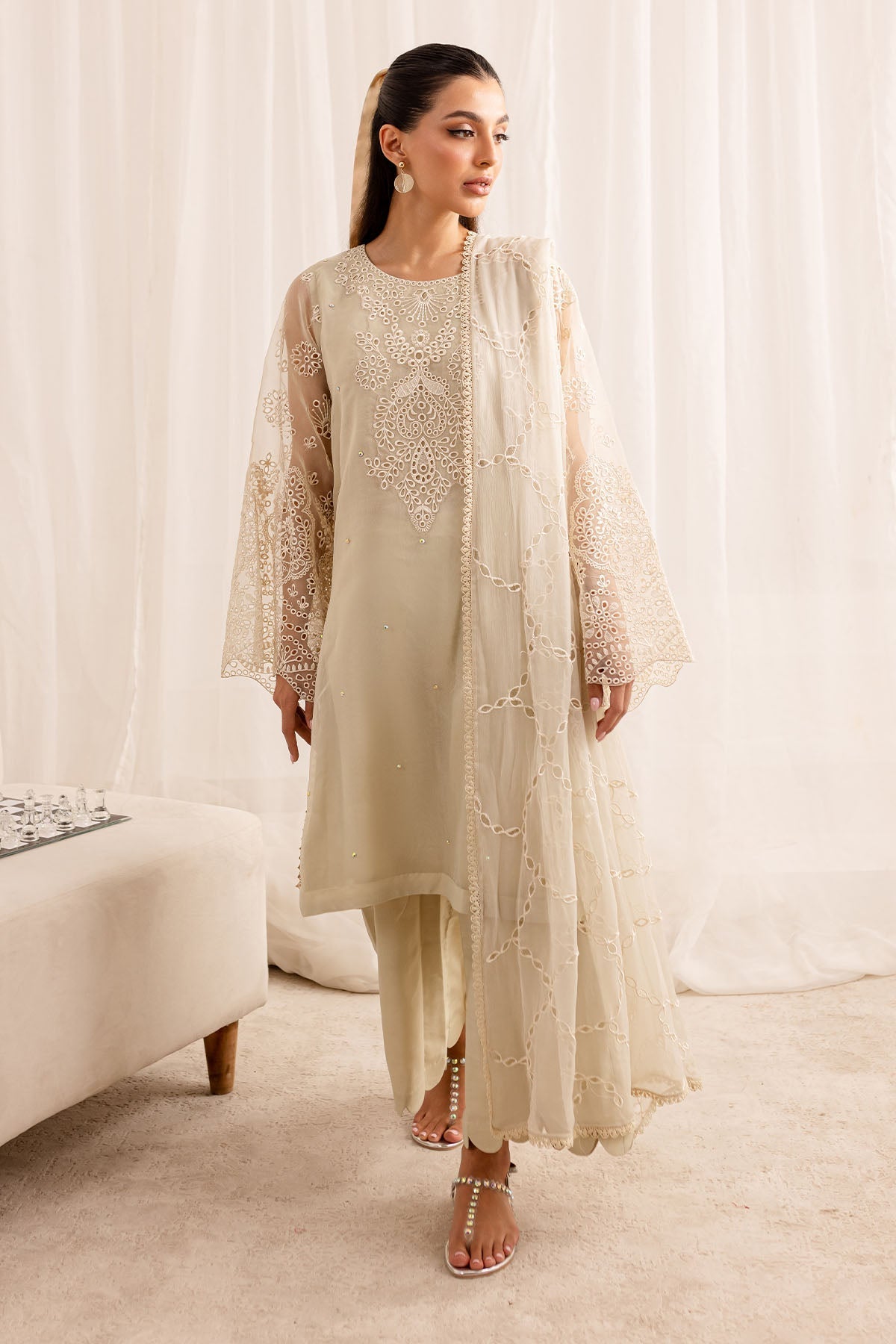 Nureh | Fancy Formals | NP-522 - Official Nureh - Agha Fabrics UK