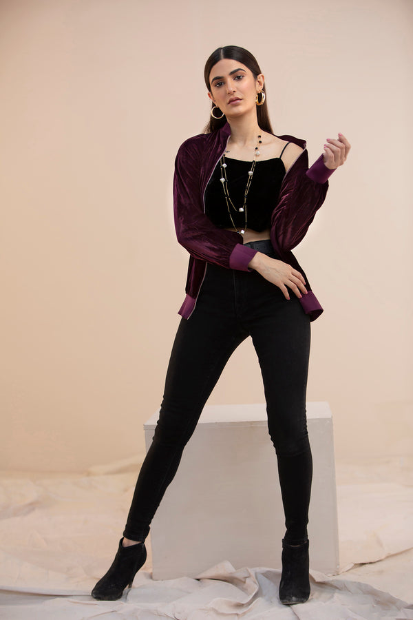 Hana | Mavi Velvets | VLT006 - Official Hana - Agha Fabrics UK