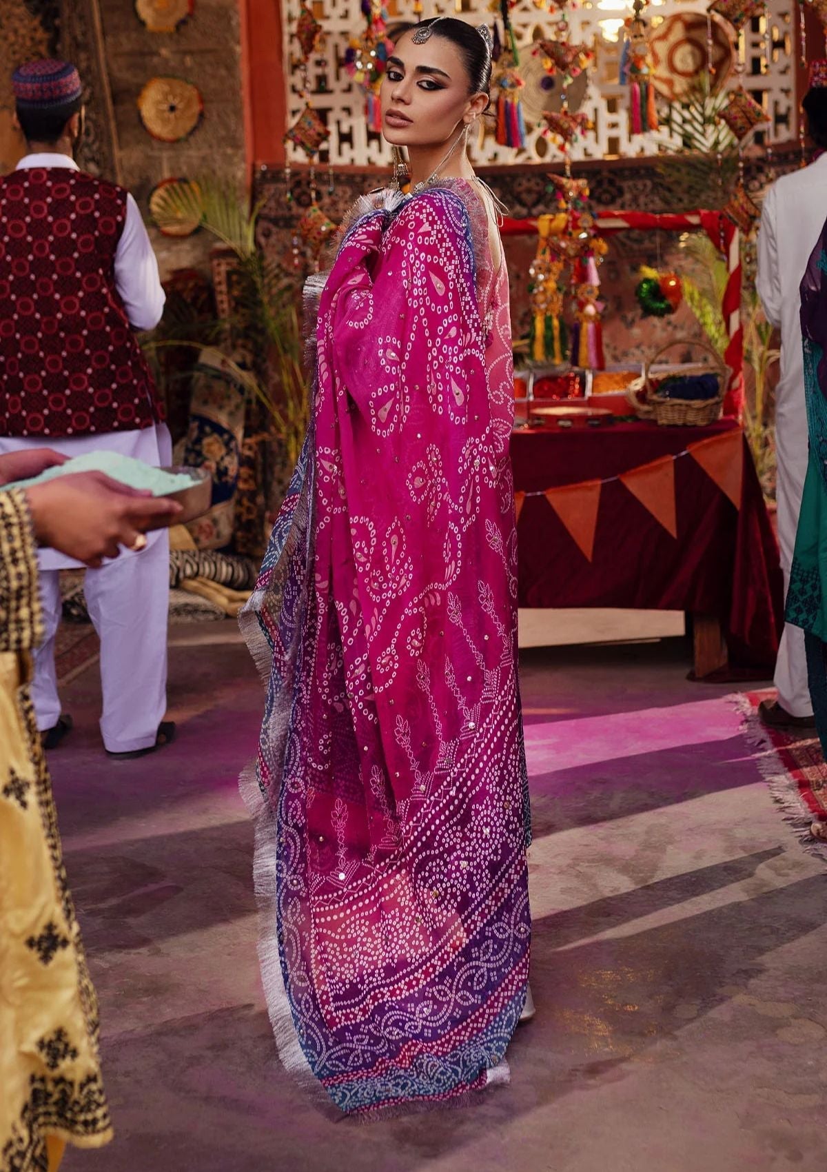 Lawn Collection - Nureh - Bazaar - Hand Embellished - NS24#131 - Official Nureh - Agha Fabrics UK