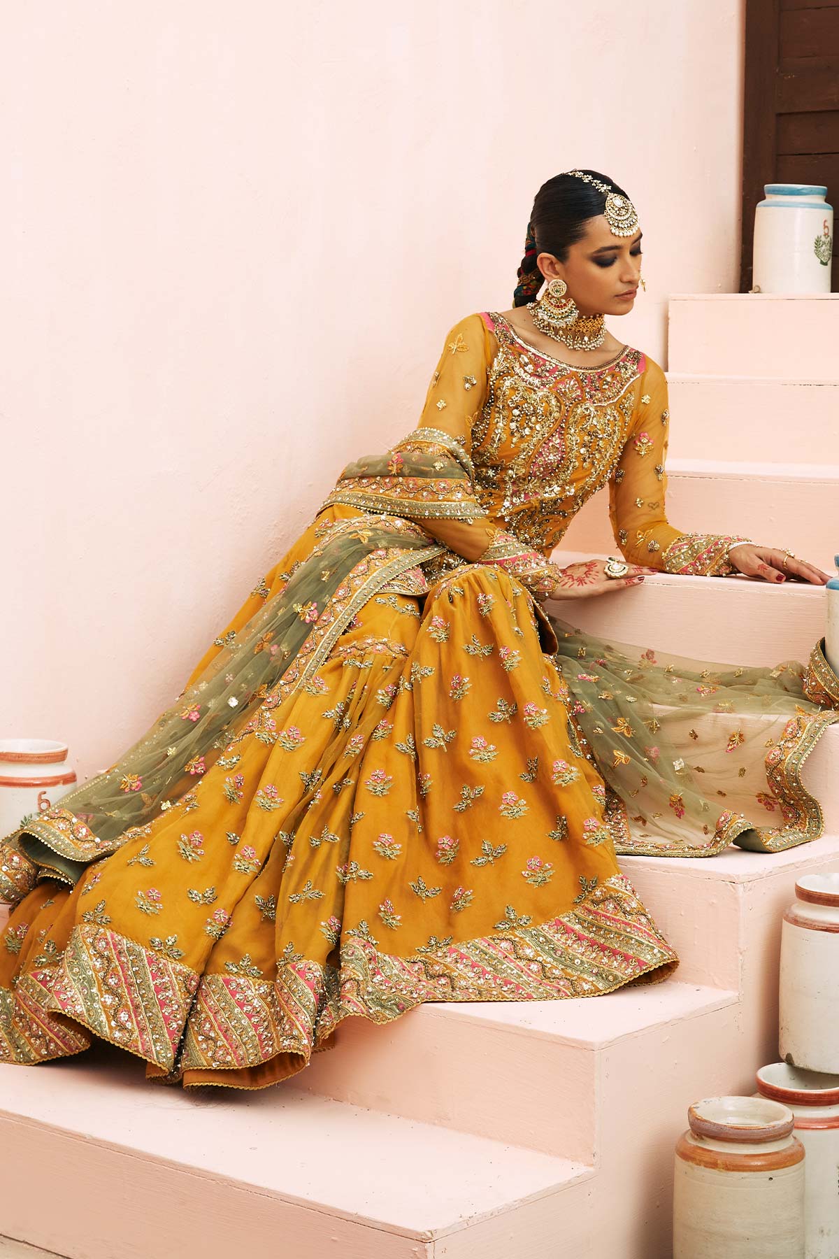 Mina Kashif | Wedding Formals | Jahanara Begum