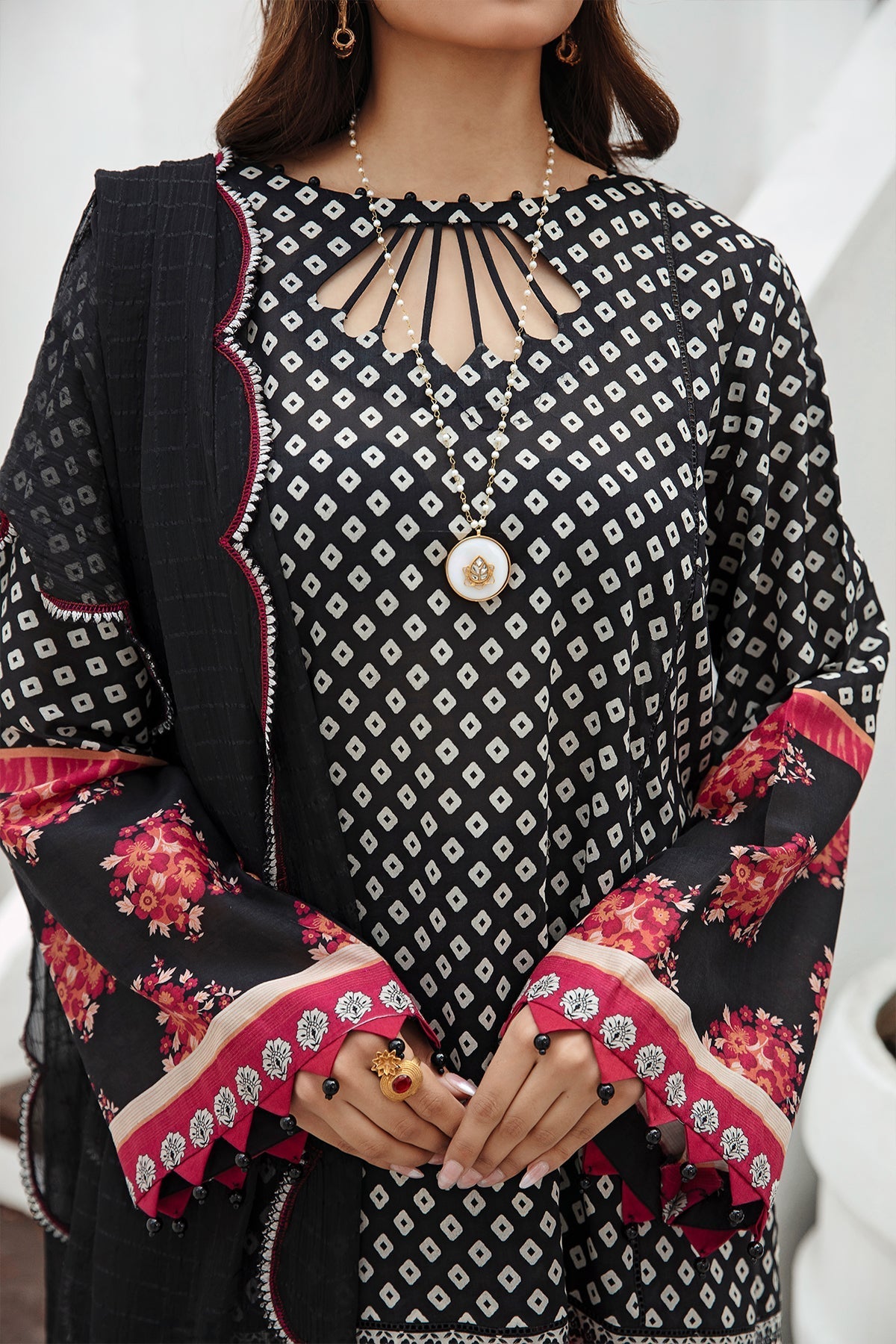 Charizma | Lawn Collection 24 | AS4-17 - Official Charizma - Agha Fabrics UK