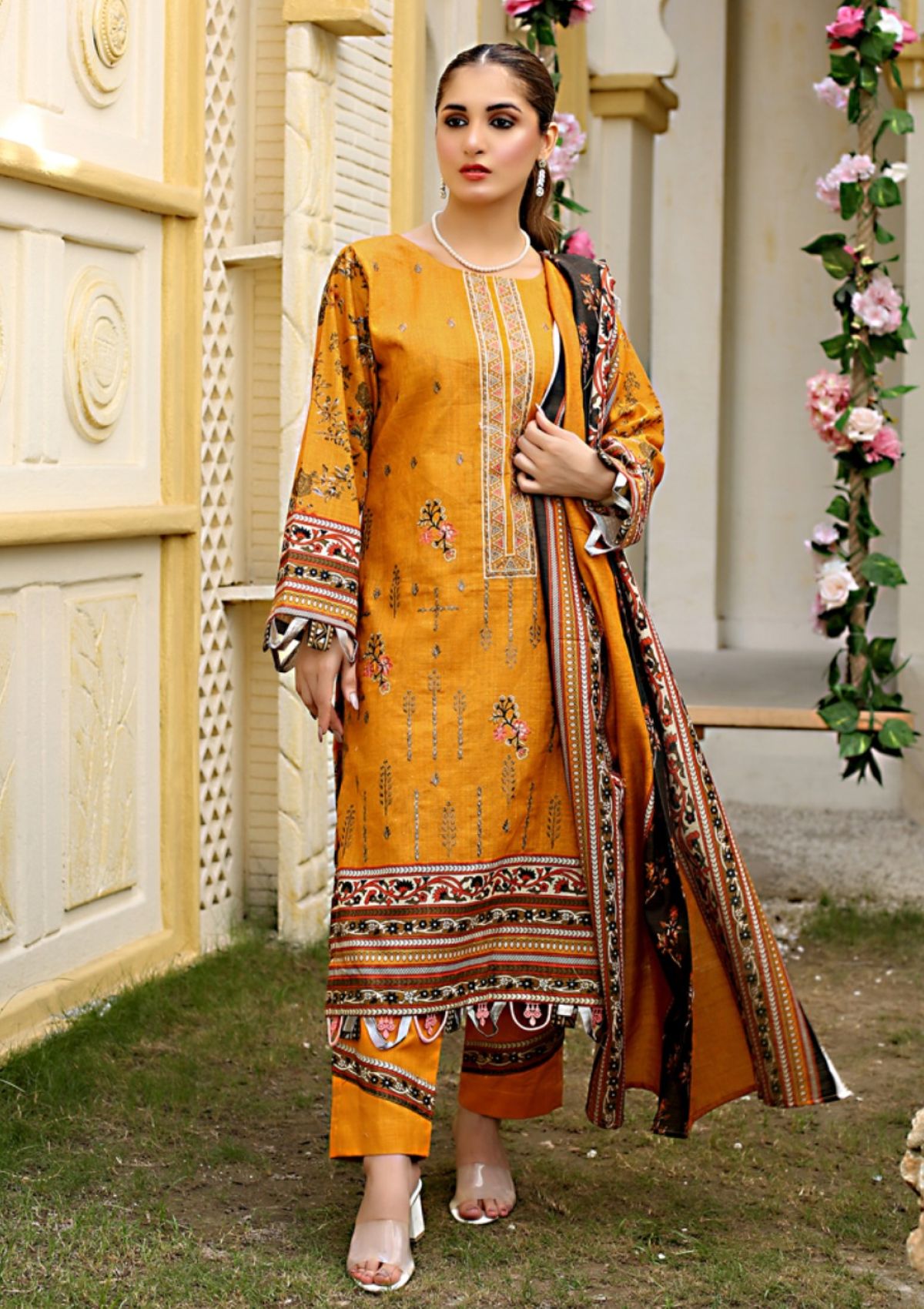 Winter Collection - Bin Rashid - Aina - BA24#02 - Official Bin Rashid - Agha Fabrics UK