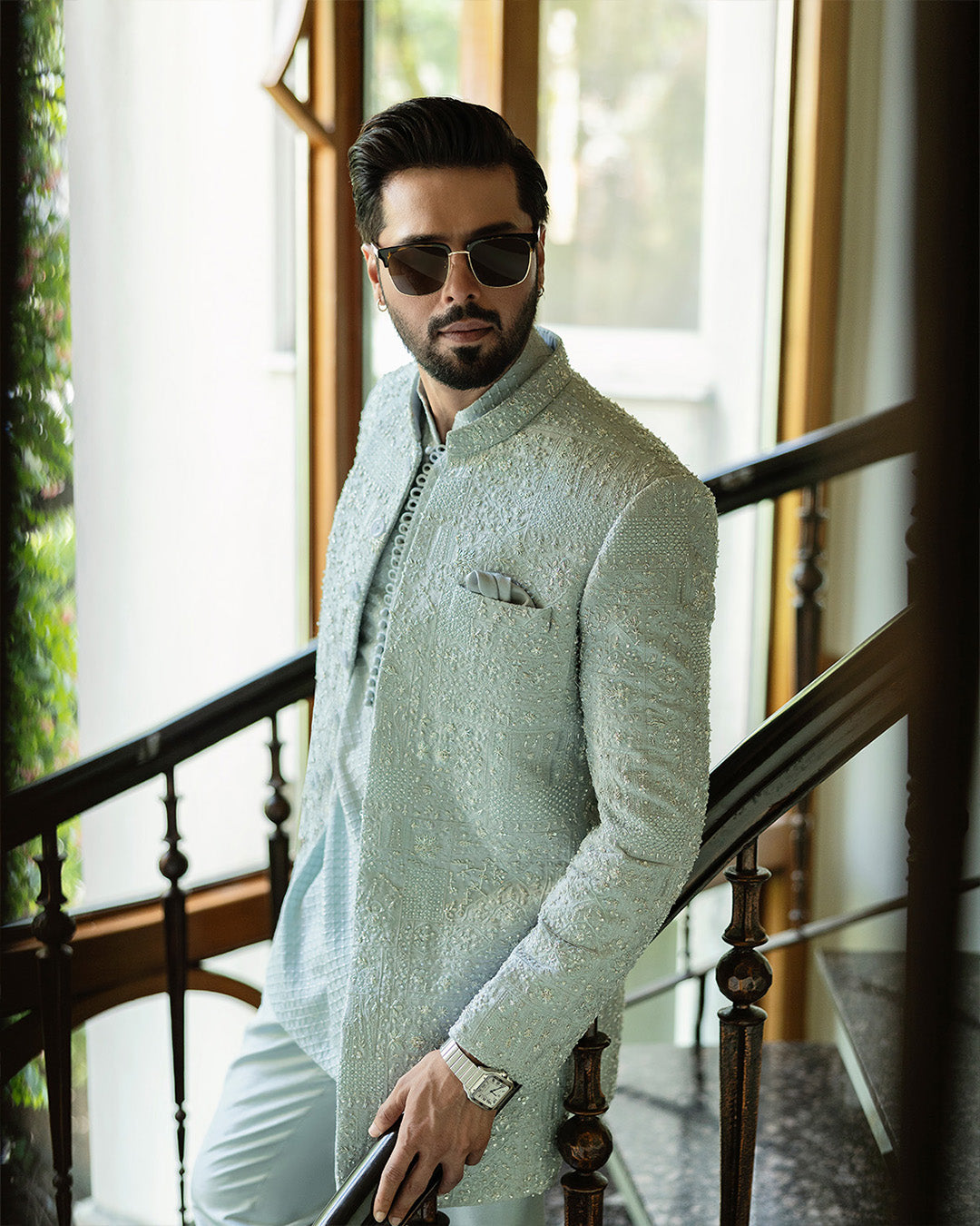 Pakistani Menswear | Faiza Saqlain | Wayez