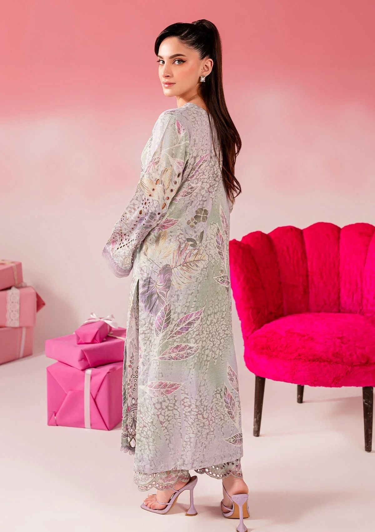 Lawn Collection - Nureh - Ballerina 24 - NU2#147 - Official Nureh - Agha Fabrics UK