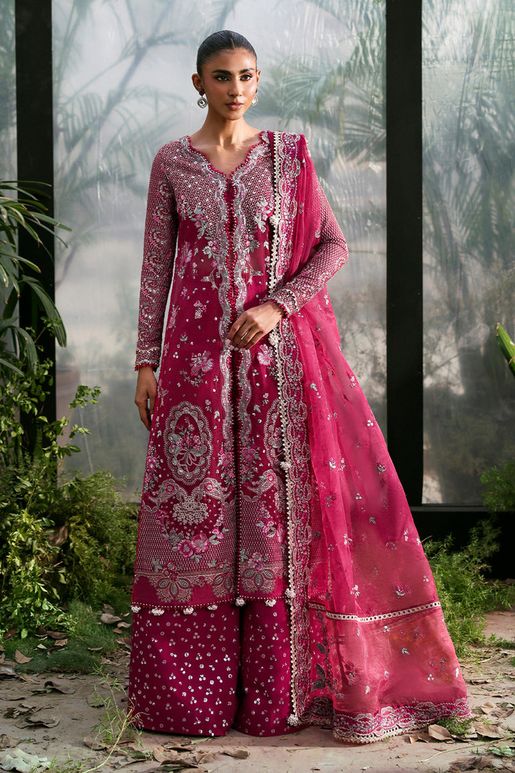 Afrozeh | La Fuschia 25 | Rowan - Official Afrozeh - Agha Fabrics UK