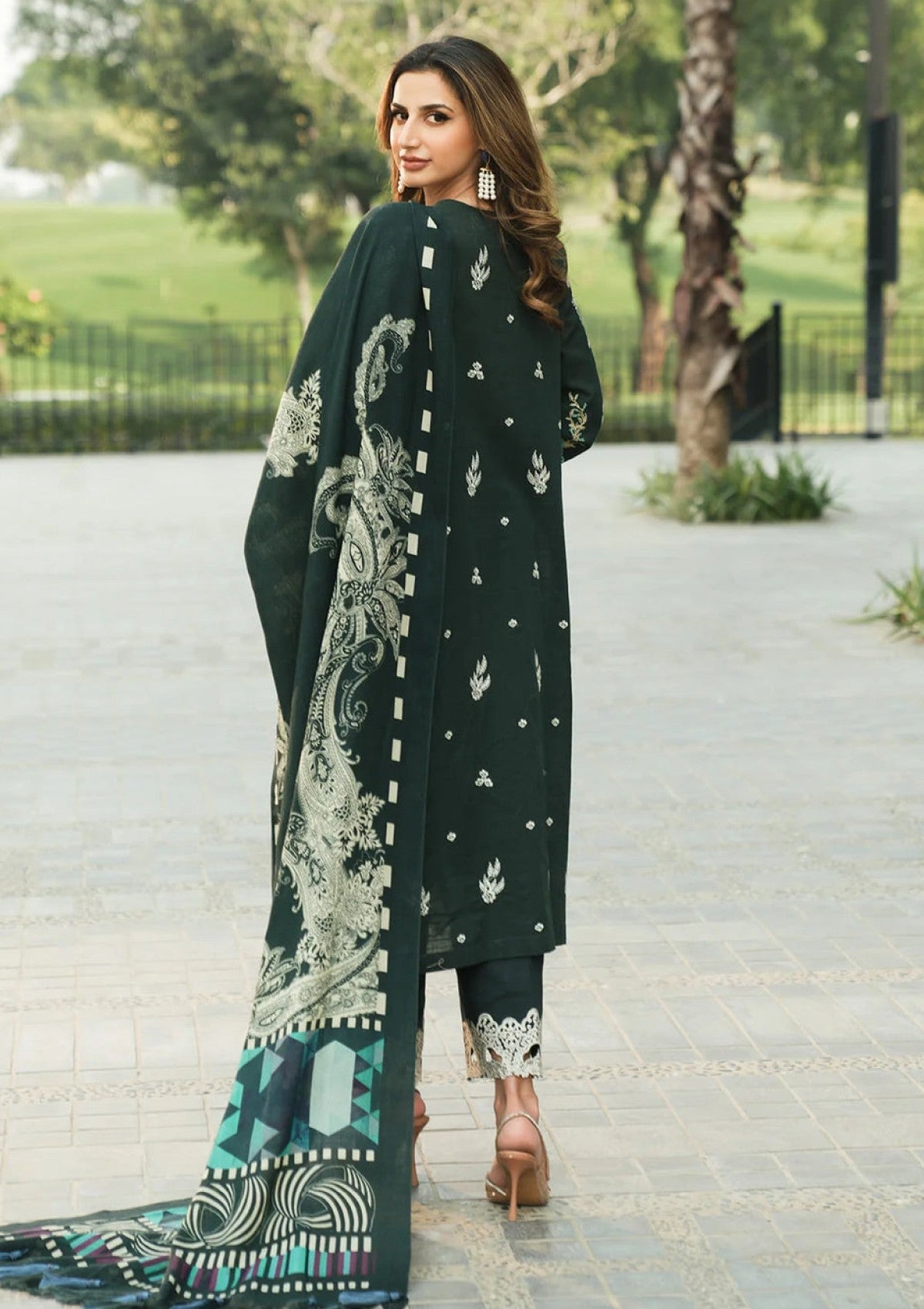 Winter Collection - Elaf Premium - Pashmina Shawl 24 - EPW-2A Sweet Harmony - Official Elaf Premium - Agha Fabrics UK