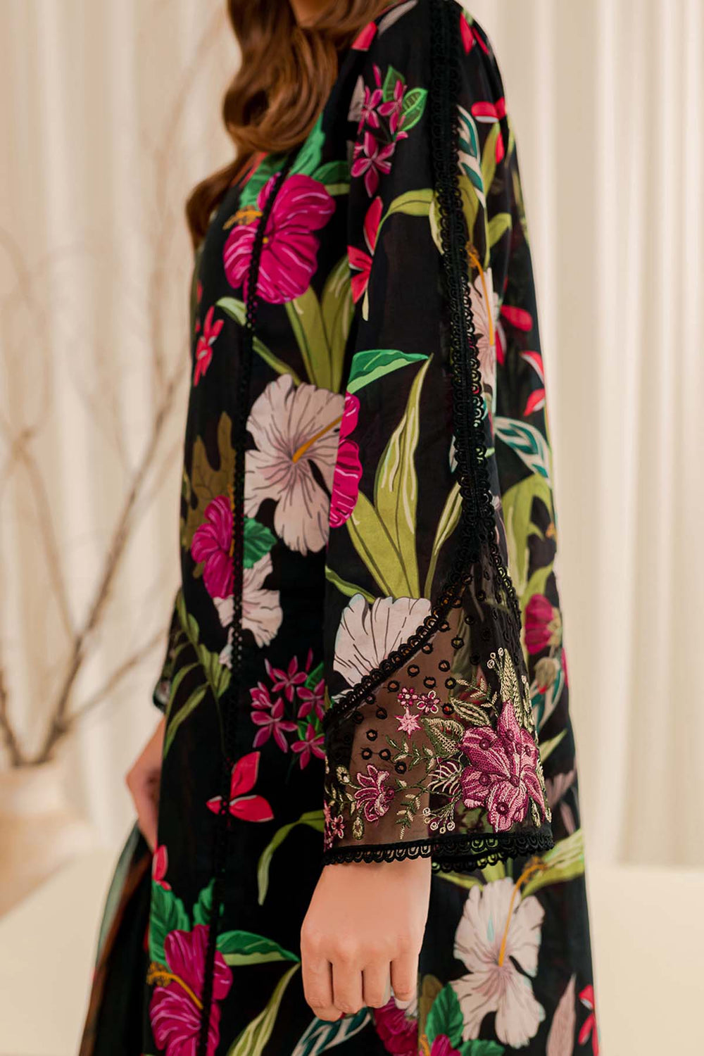 Farasha | Printed Essentials | Ebony Passion