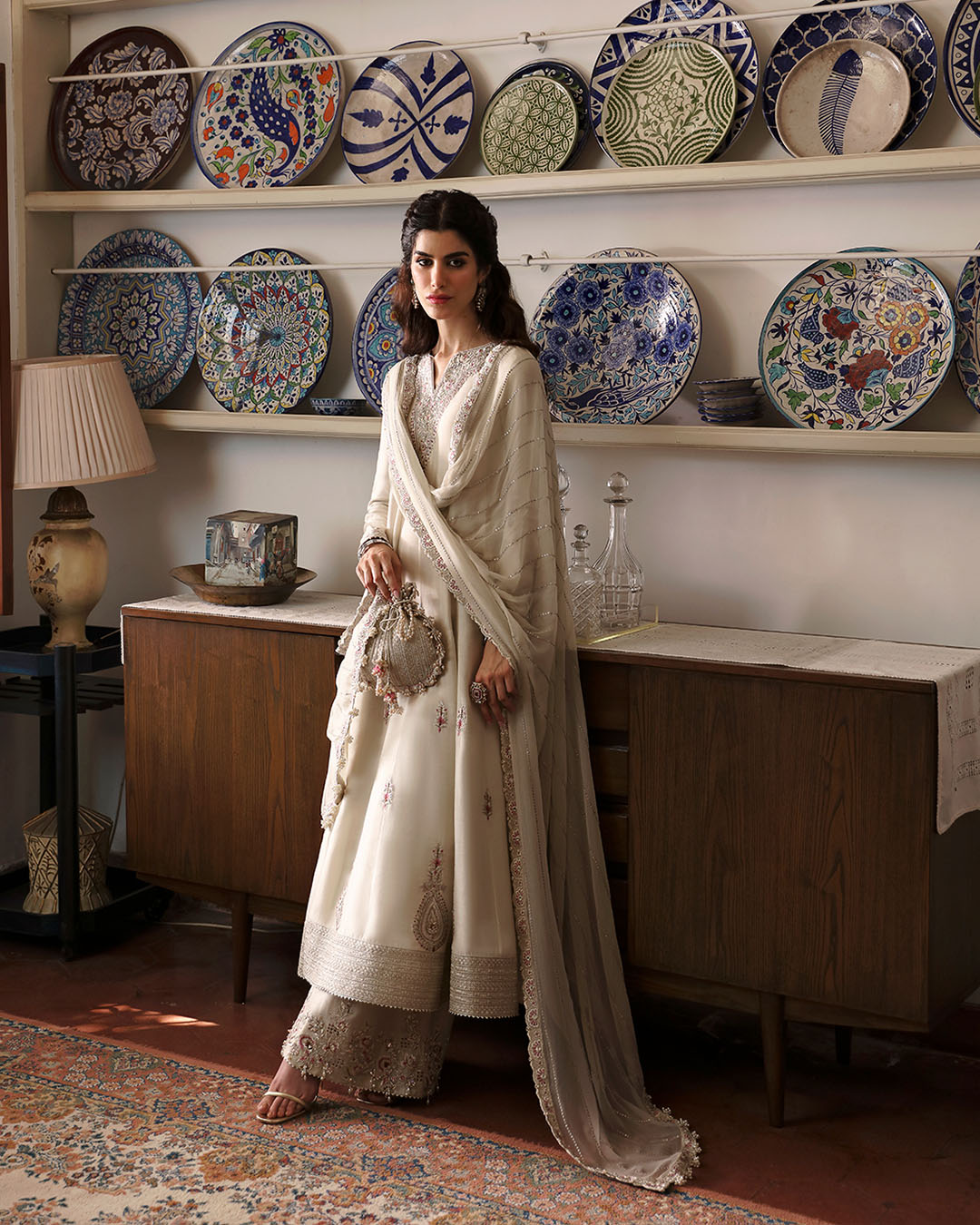 Faiza Saqlain | Mehermah Luxe Formals | Sabina - Official Faiza Saqlain - Agha Fabrics UK