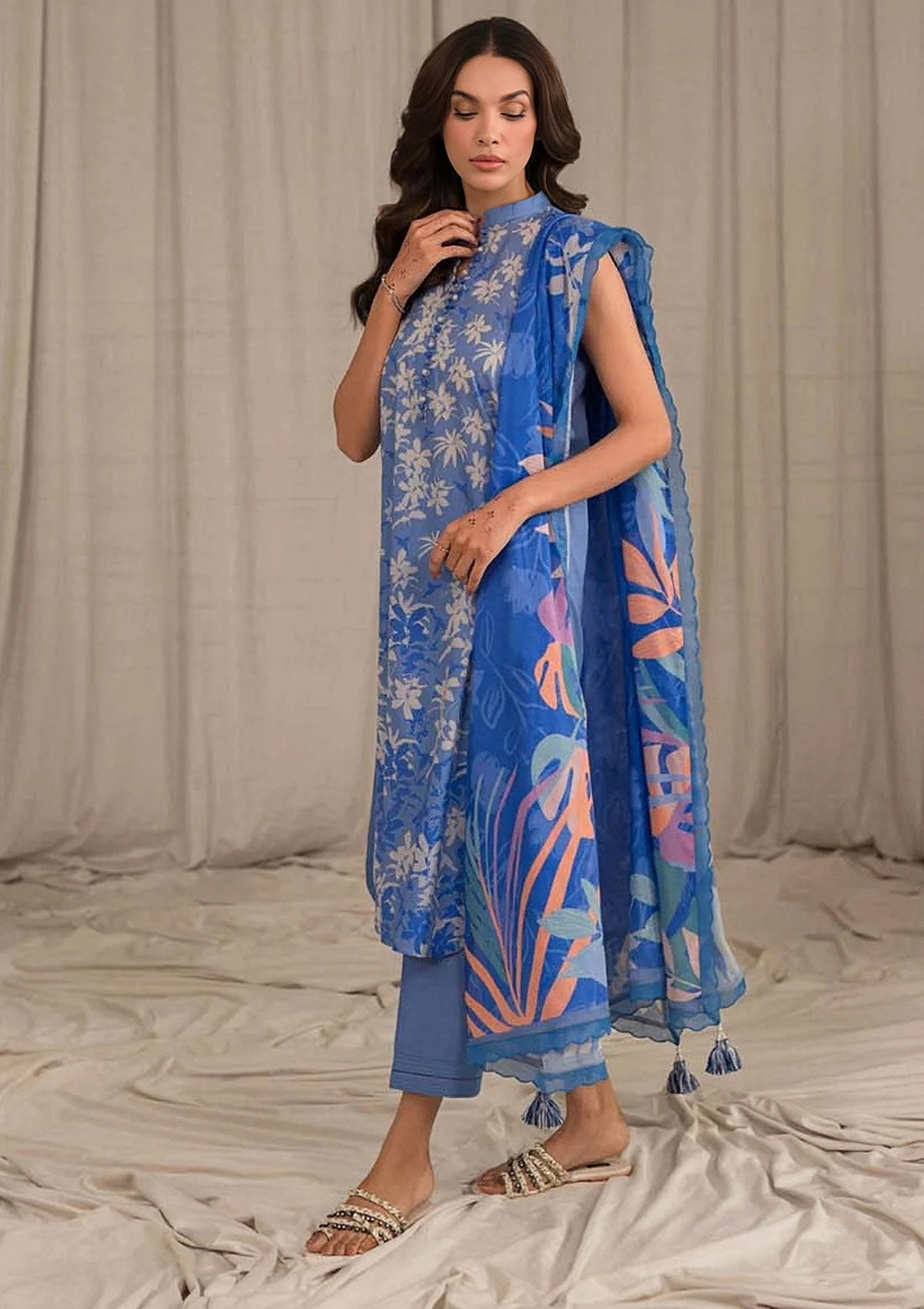 Lawn Collection - Sahar - Print Edit - 3 Pcs - S24-PL-V1-06