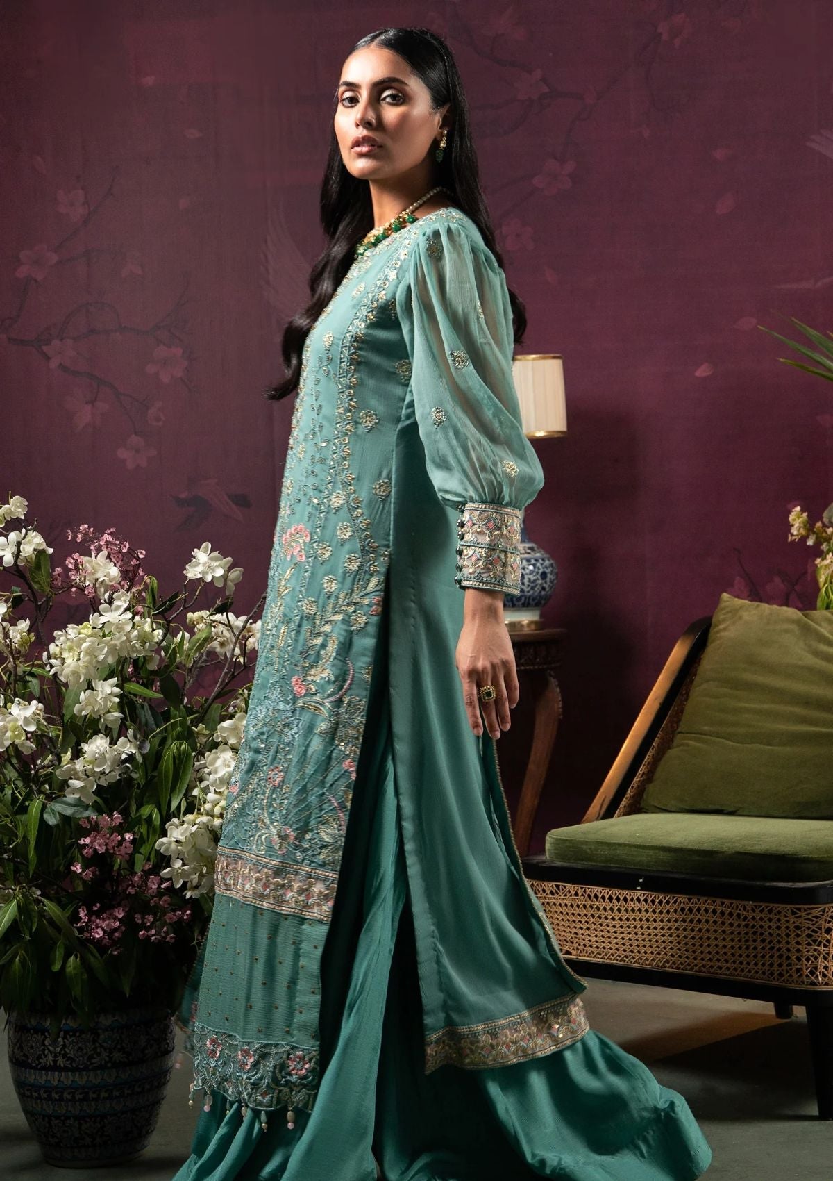 Formal Collection - Al Zohaib - Chiffon Unstitched - D#07