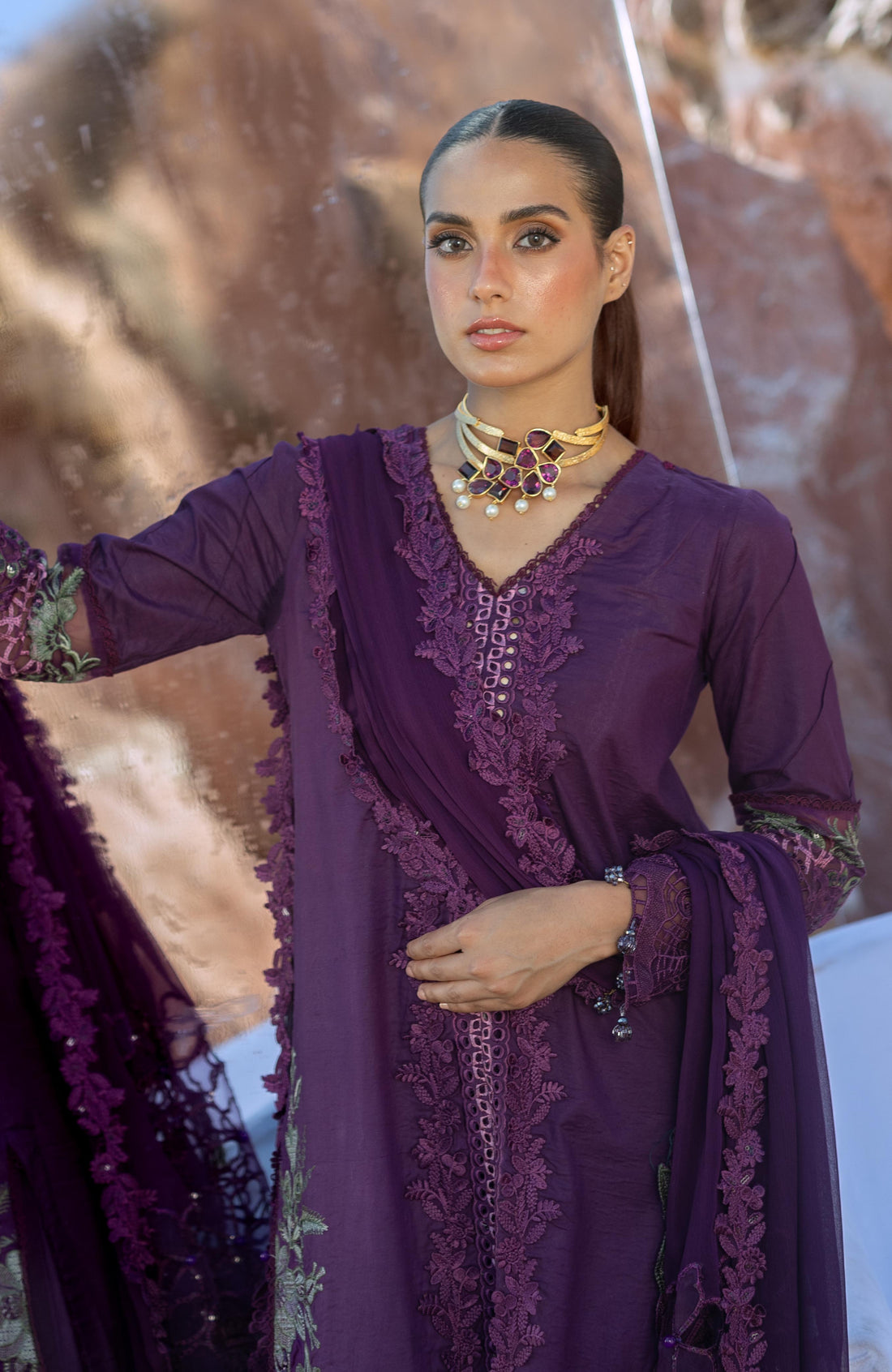 Al Zohaib | Mahiymaan Luxury Lawn 26 | MLL-26-07