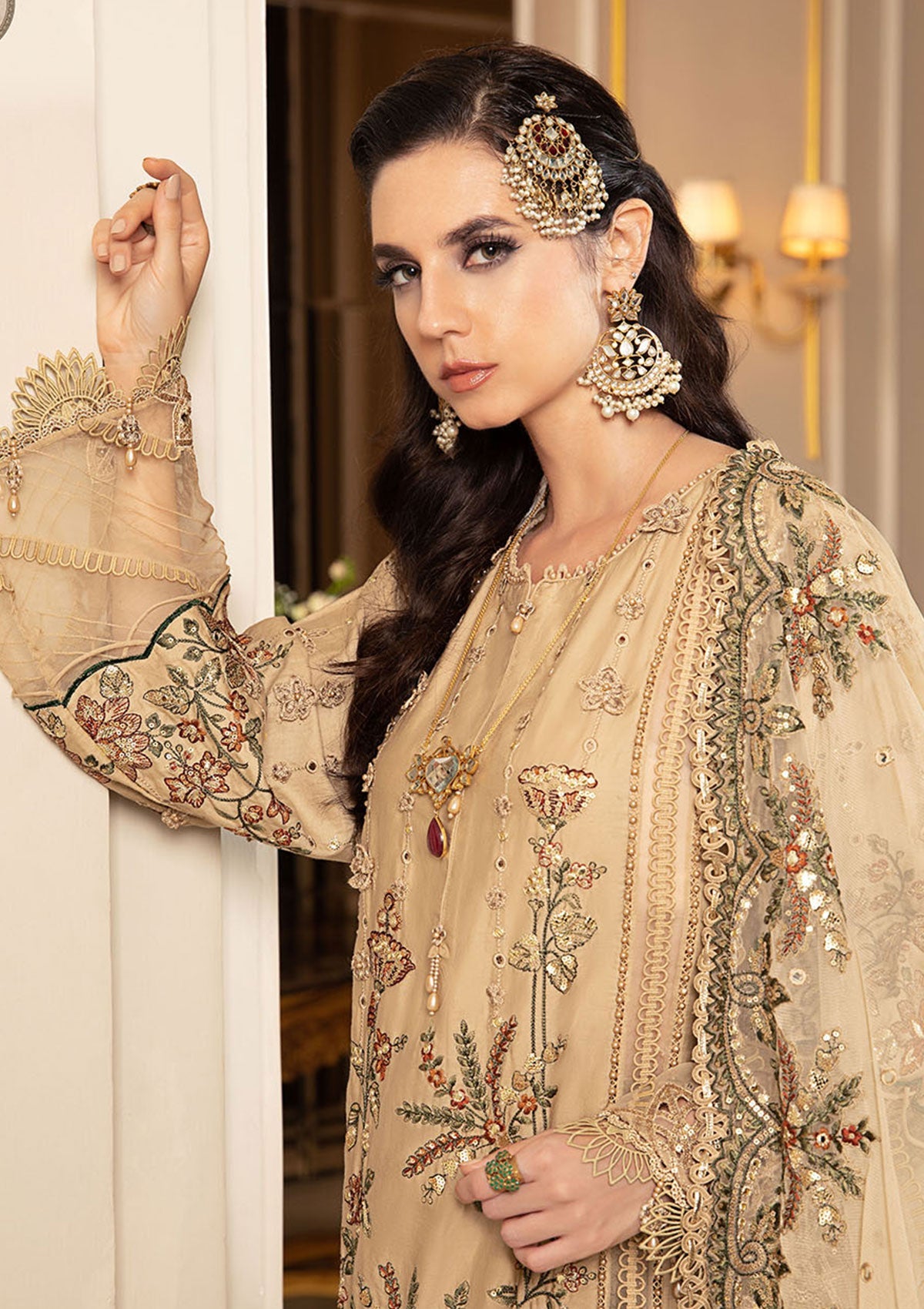 Formal Collection - Maria B - Sateen - Fall - MSF#12 - Official Maria B - Agha Fabrics UK