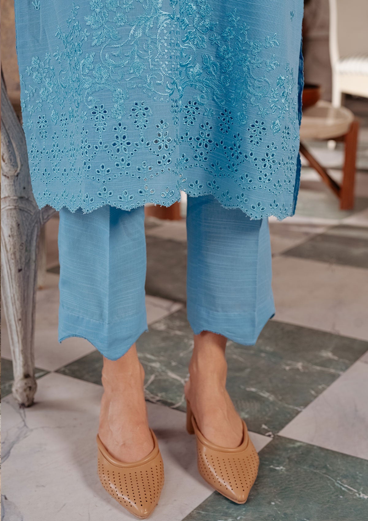 Winter Collection - Sahar - Embroidered Khaddar - D#07