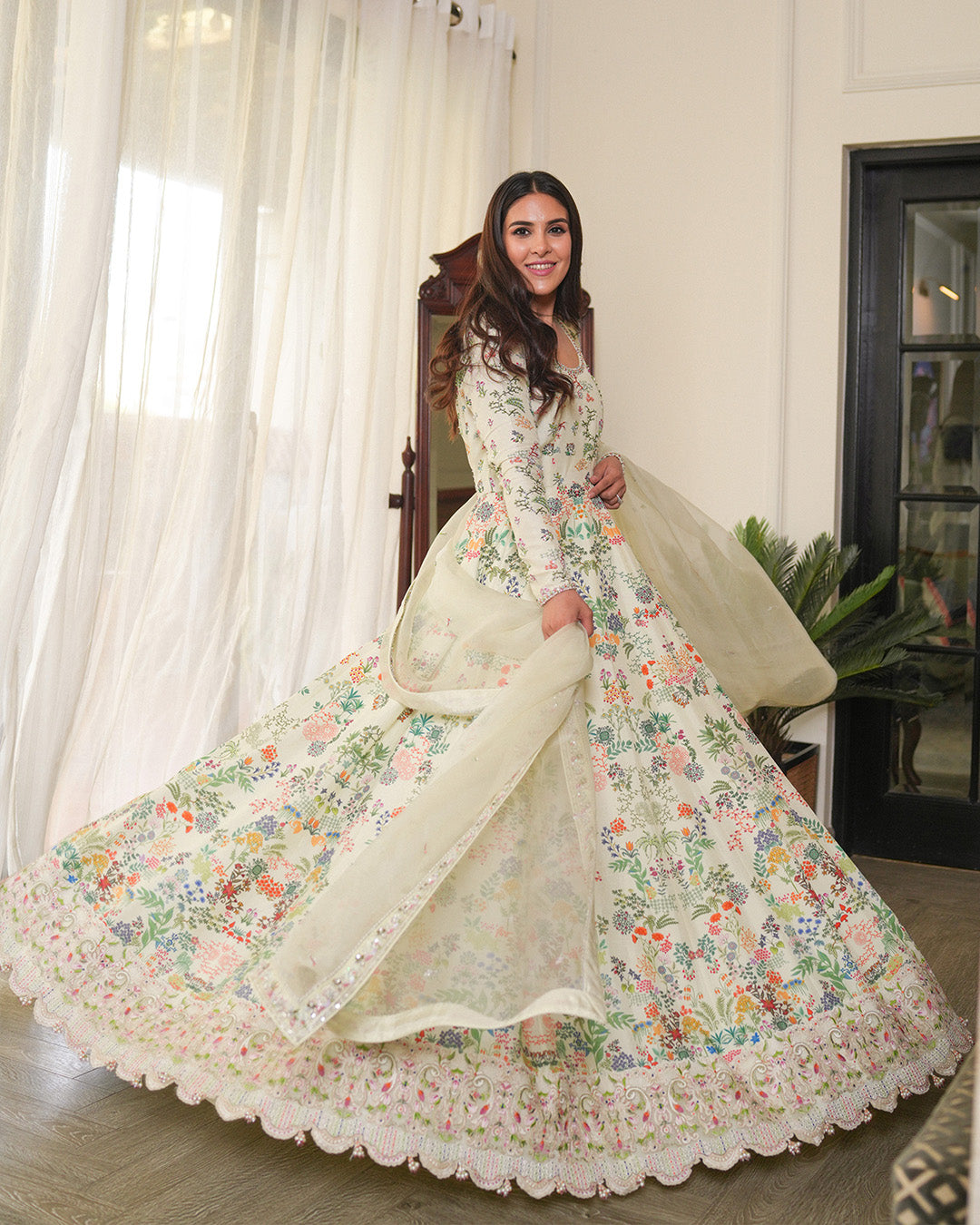Faiza Saqlain | Lenora Luxury Pret | Floretta - Official Faiza Saqlain - Agha Fabrics UK