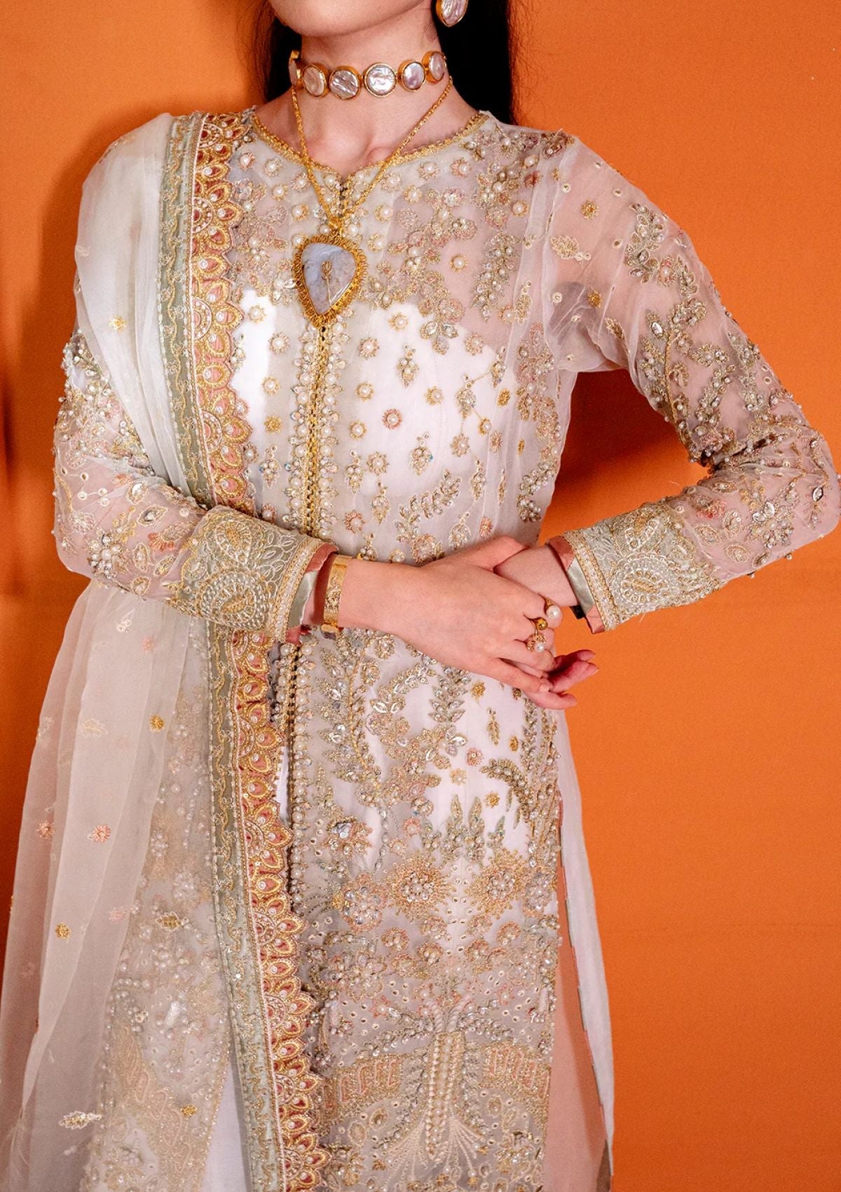 Formal Collection - Neeshay - Pari Naaz - Wedding Formals 24 - D#2 - PAKIZA - Official Neeshay - Agha Fabrics UK