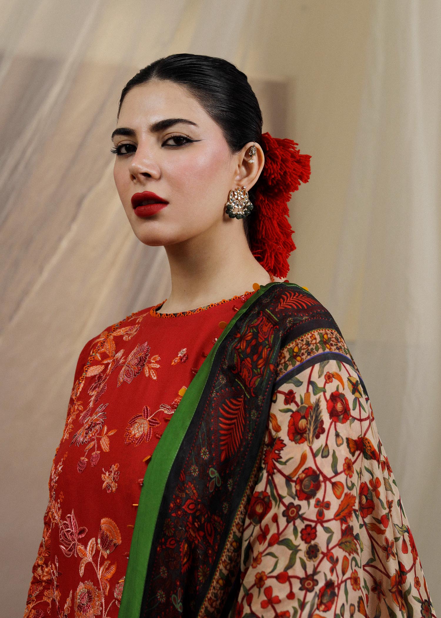 Hussain Rehar | Lawn SS 23 | Berry