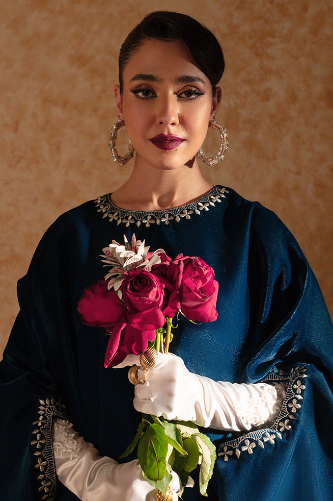 Fozia Khalid | Velvet Deck | Nina - Official Fozia Khalid - Agha Fabrics UK