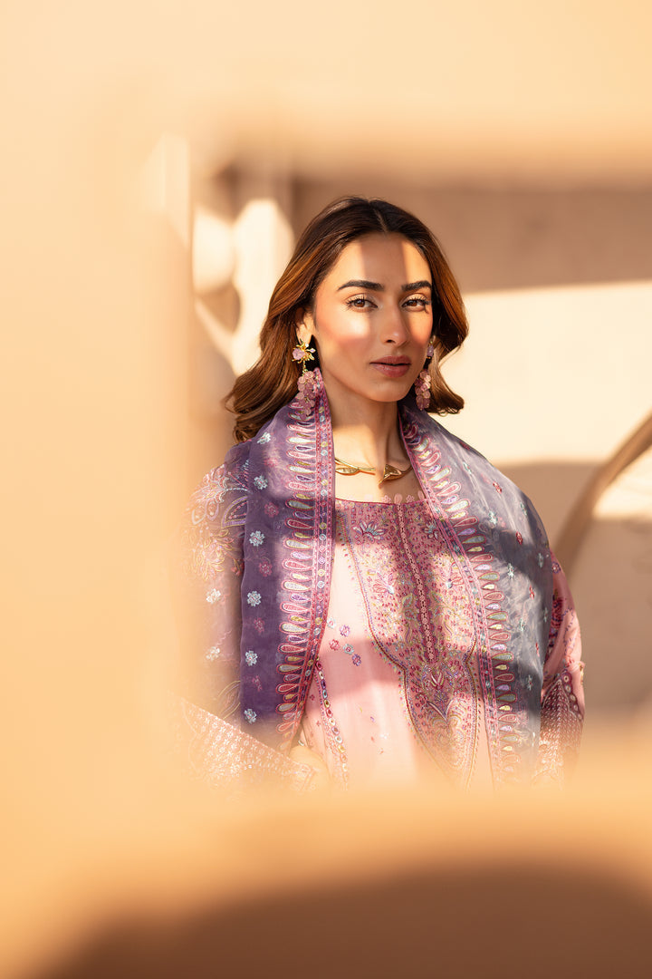 Batik | Ophelia Luxury Pret | Reem Coral - Official Batik - Agha Fabrics UK