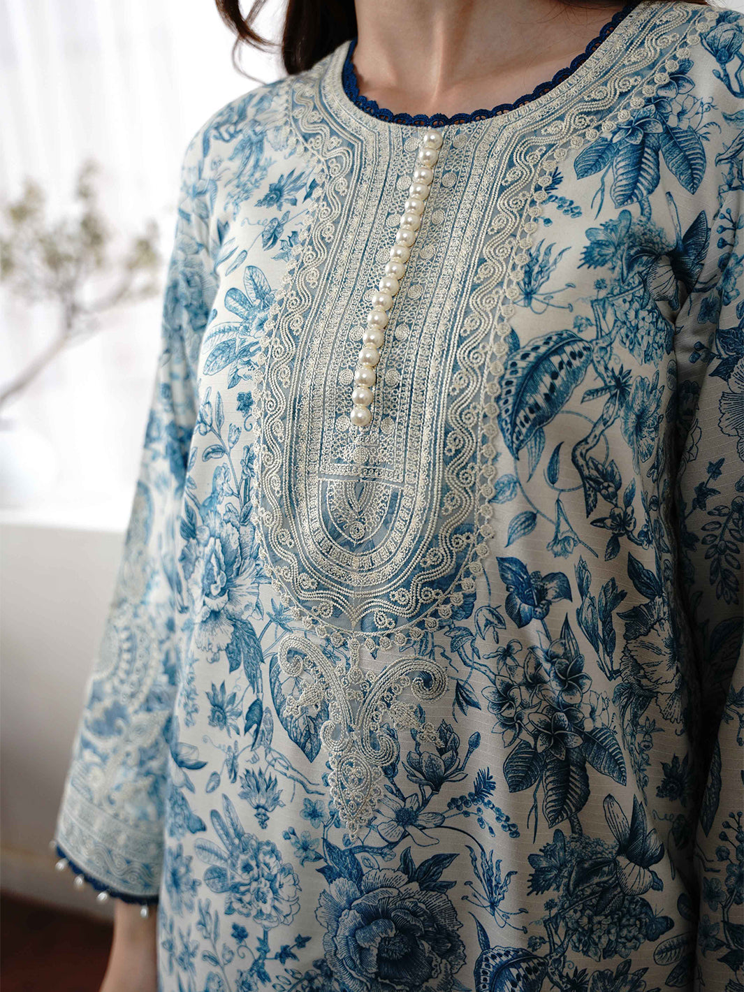 Bin Ilyas | Noura Viscose 24 | 74-A - Official Bin Ilyas - Agha Fabrics UK