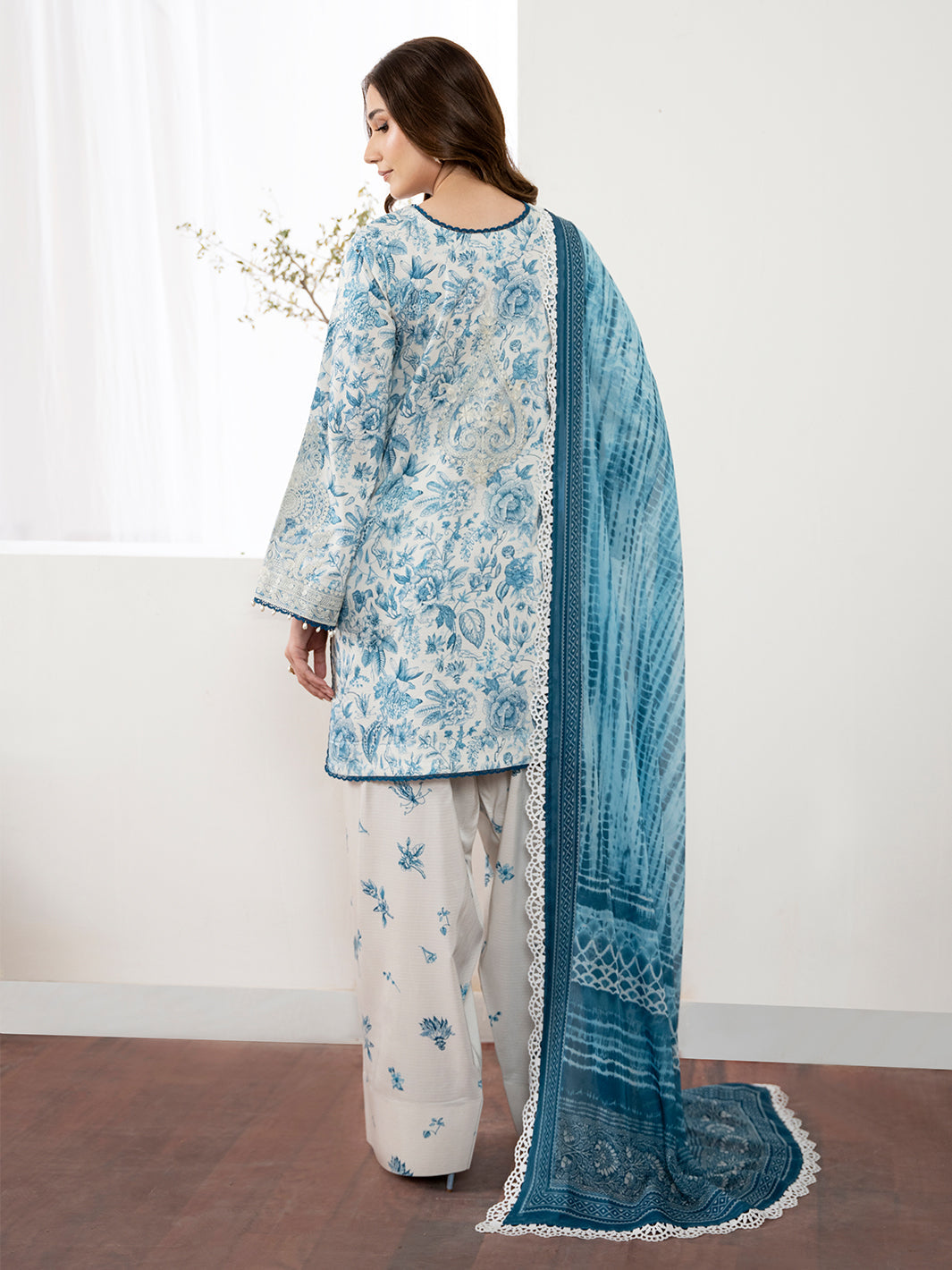 Bin Ilyas | Noura Viscose 24 | 74-A - Official Bin Ilyas - Agha Fabrics UK