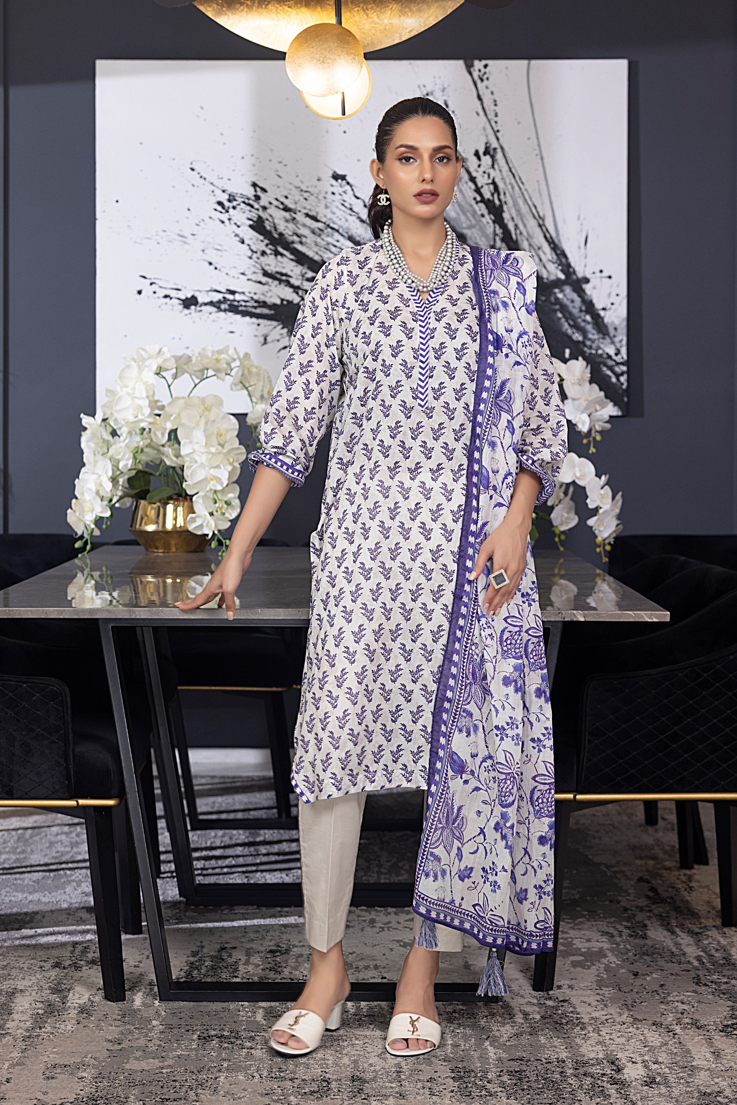 LSM | Winter Marina 24 | 0160 - Official LSM - Agha Fabrics UK