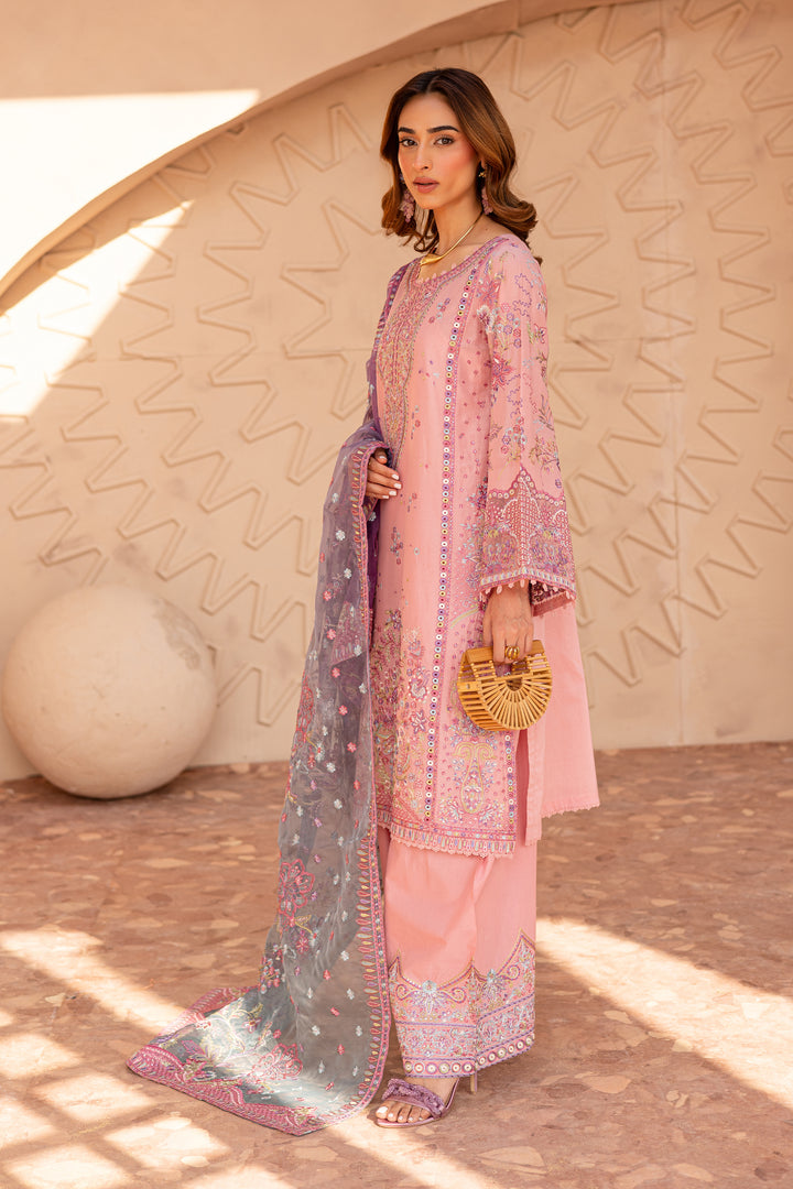 Batik | Ophelia Luxury Pret | Reem Coral - Official Batik - Agha Fabrics UK