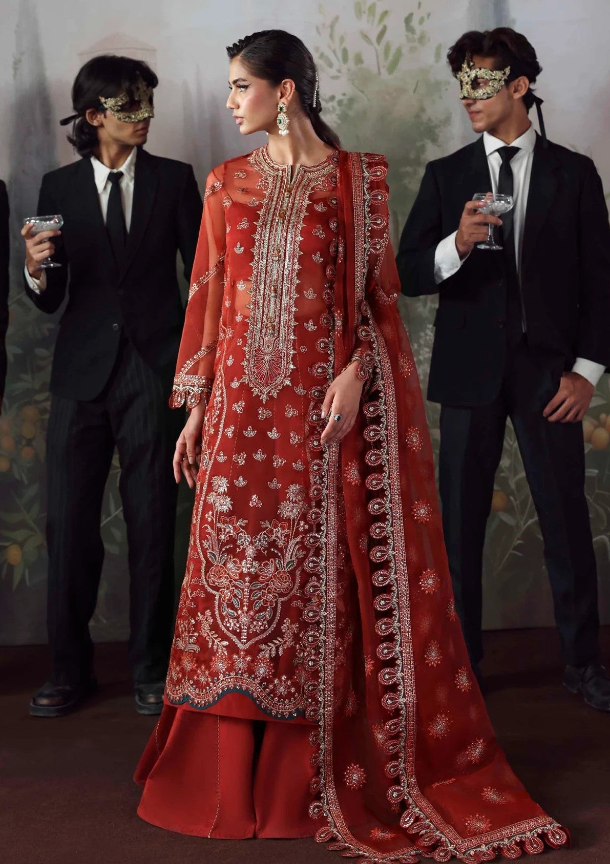 Formals - Akbar Aslam - Mastani - Luxury Formals - M25#1585 - Laalroz