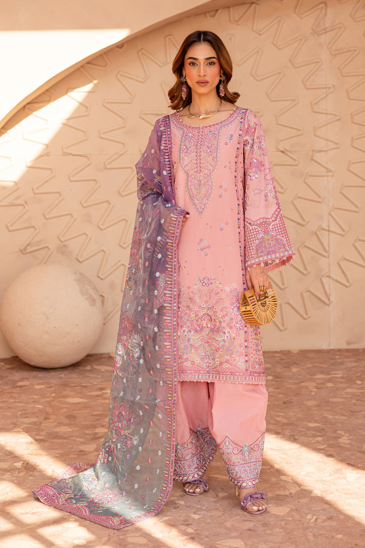 Batik | Ophelia Luxury Pret | Reem Coral - Official Batik - Agha Fabrics UK