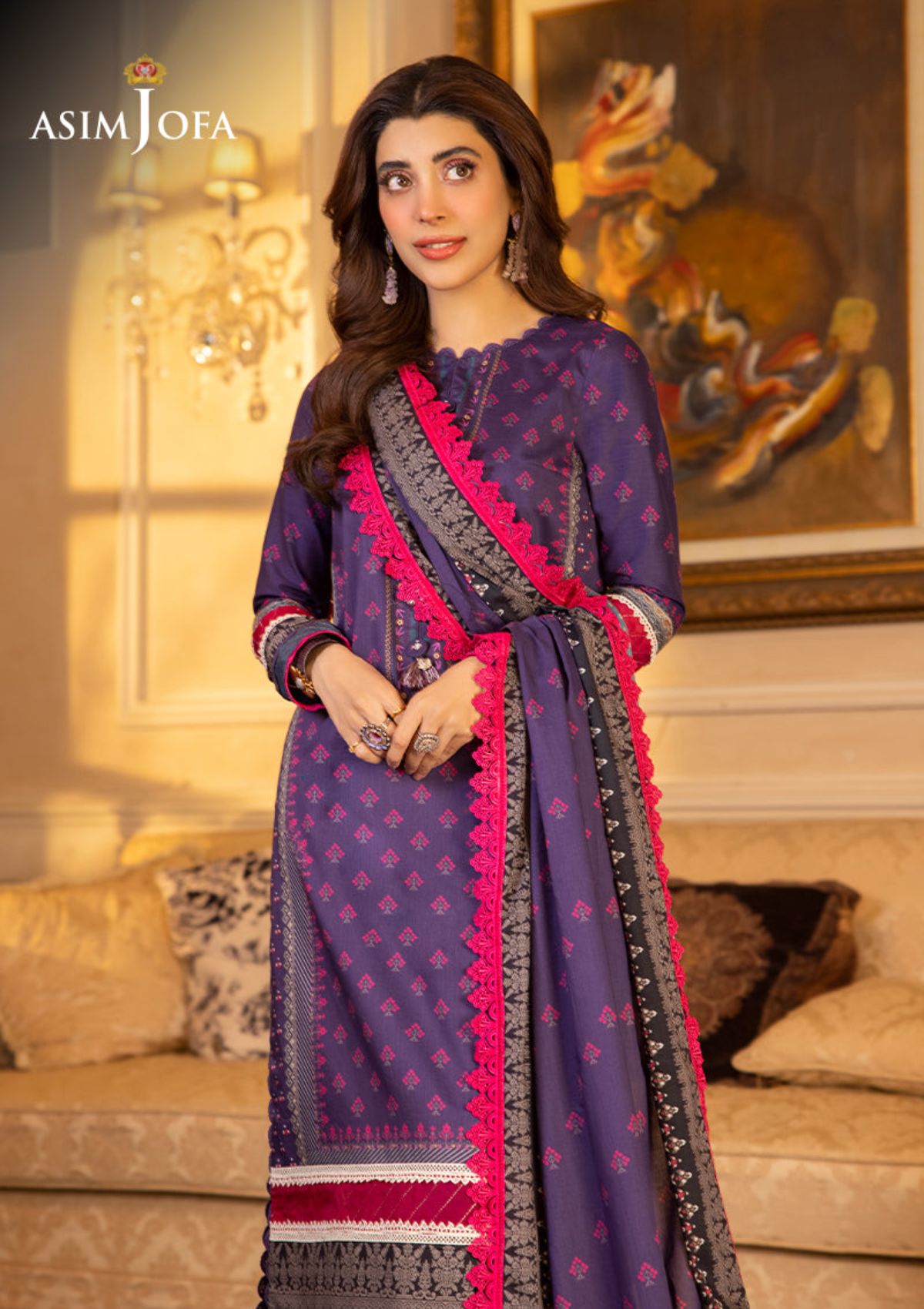 Lawn Collection - Asim Jofa - Rania - Edition Two - AJS#24 - Official Asim Jofa - Agha Fabrics UK