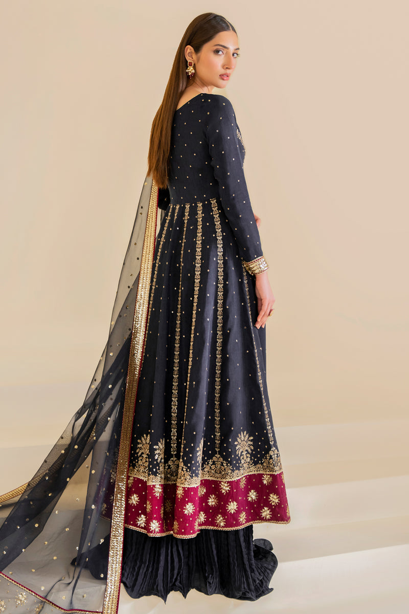 Jazmin | Formals Collection | Raw Silk UR-7019 - Official Jazmin - Agha Fabrics UK