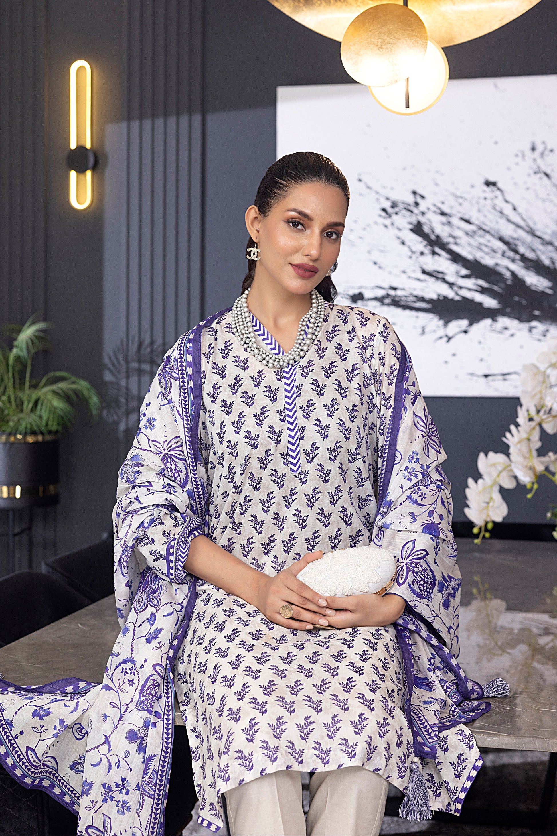 LSM | Winter Marina 24 | 0160 - Official LSM - Agha Fabrics UK