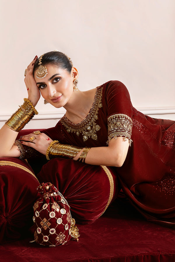 Jazmin | Chandni Velvet Formals 25 | Embroidered Velvet Formal CVF D-13