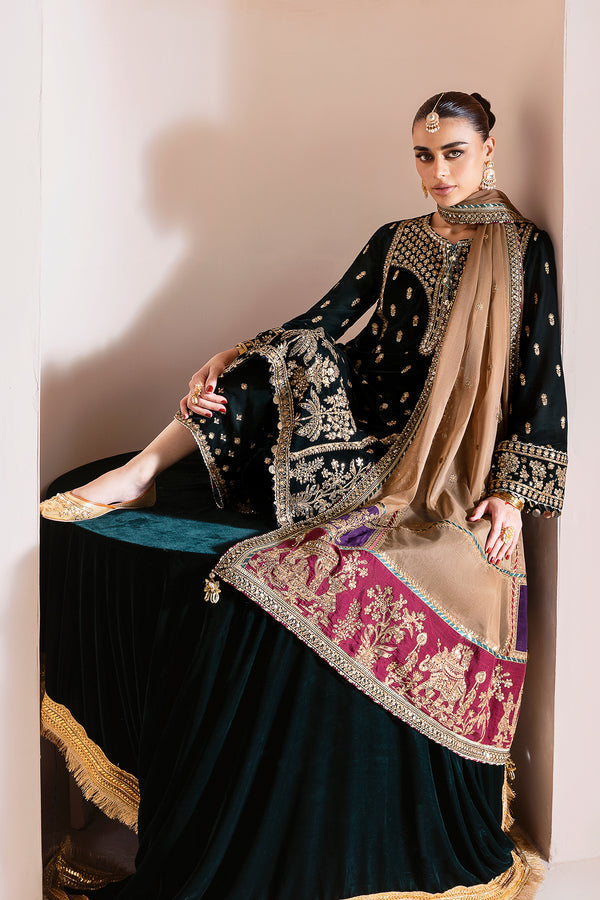 Jazmin | Winter 25 | D-01 A - Official Jazmin - Agha Fabrics UK