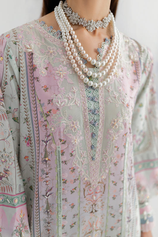 Qalamkar | Luxe Silk 25 | LK-07 IDA