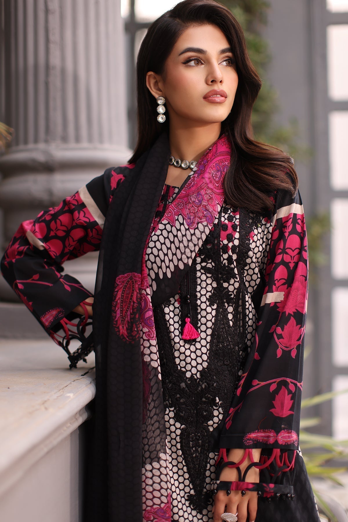 Charizma | Lawn Collection 24 | CCS4-06 - Official Charizma - Agha Fabrics UK