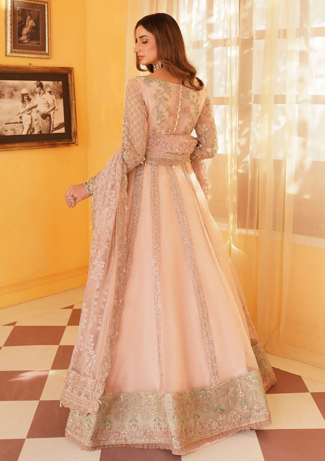 Wedding Collection - Mehak Yaqoob - Luxury Formals - ML24#03 - Salmon pink