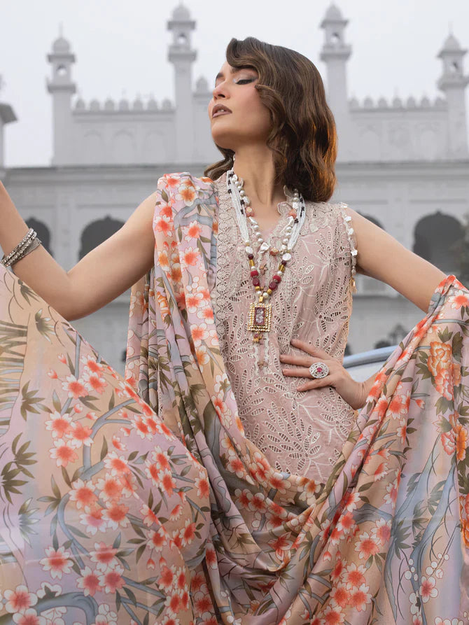 Faiza Faisal | Maya Luxury Lawn | Amirah - Official Faiza Faisal - Agha Fabrics UK