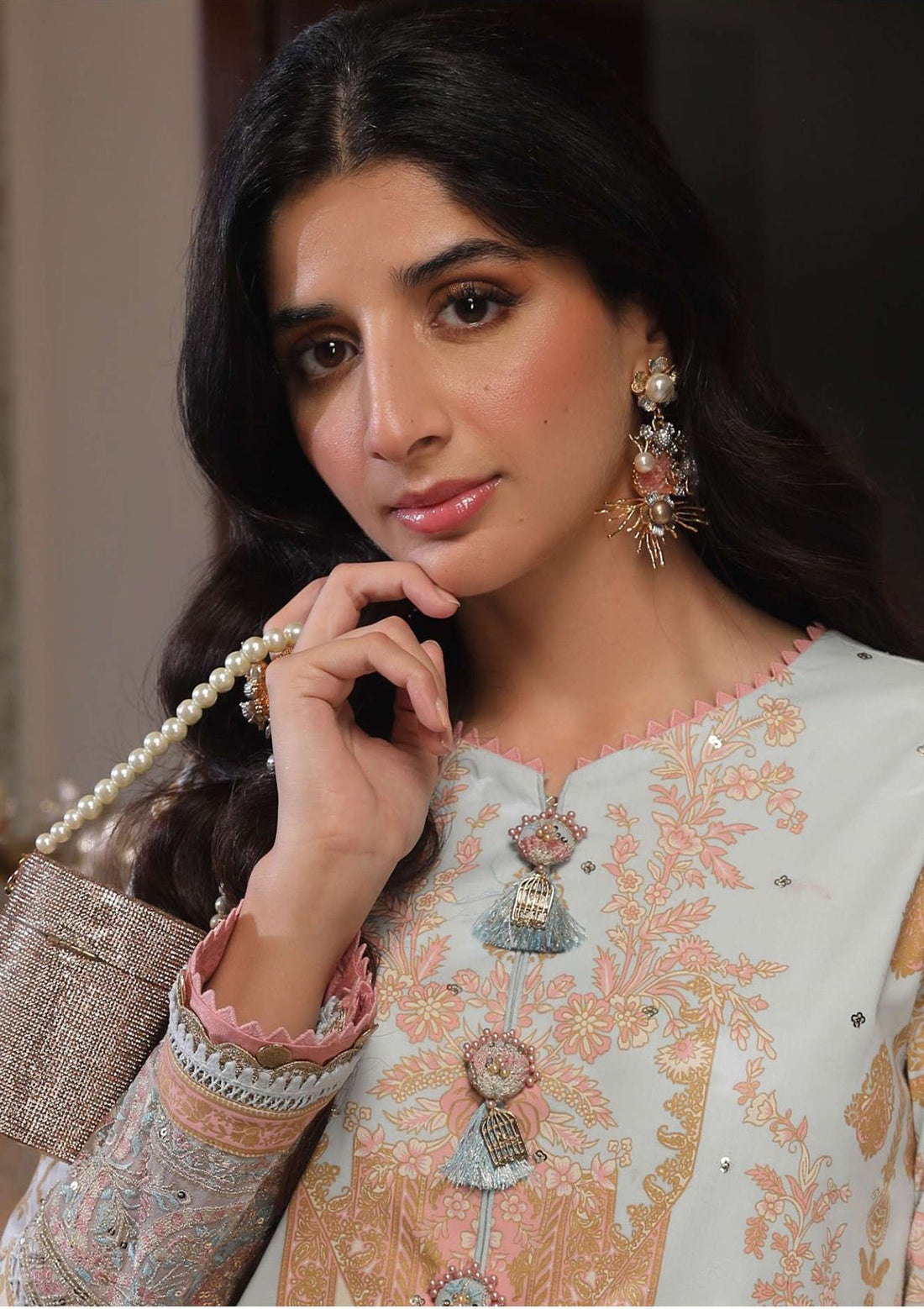 Lawn Collection - Asim Jofa - Aira - AJAI#7 - Official Asim Jofa - Agha Fabrics UK