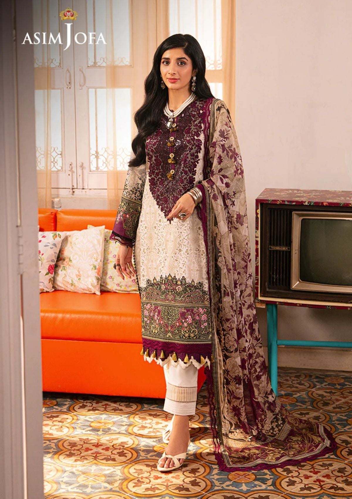 Lawn Collection - Asim Jofa - AIRA - AJAR24#21