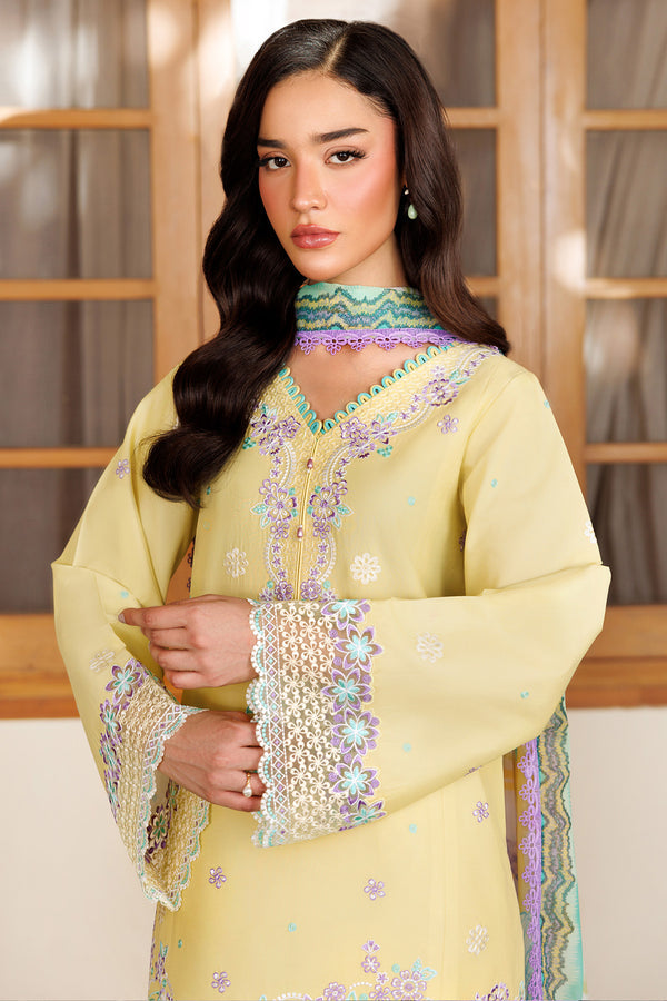 Farasha | Summer Weaves Embroidered Lawn | Daisy Dreams