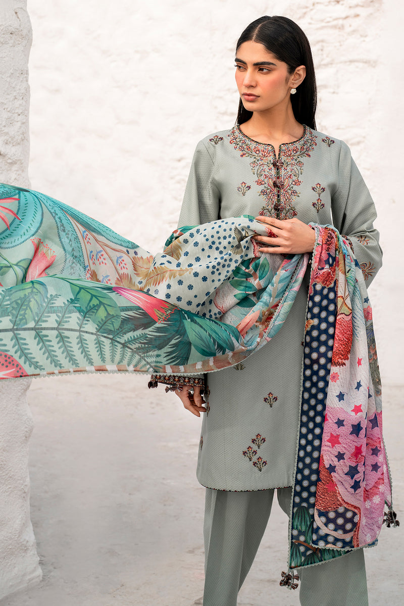 Jazmin | Summer Lawn 25 | USE-9115 - Official Jazmin - Agha Fabrics UK