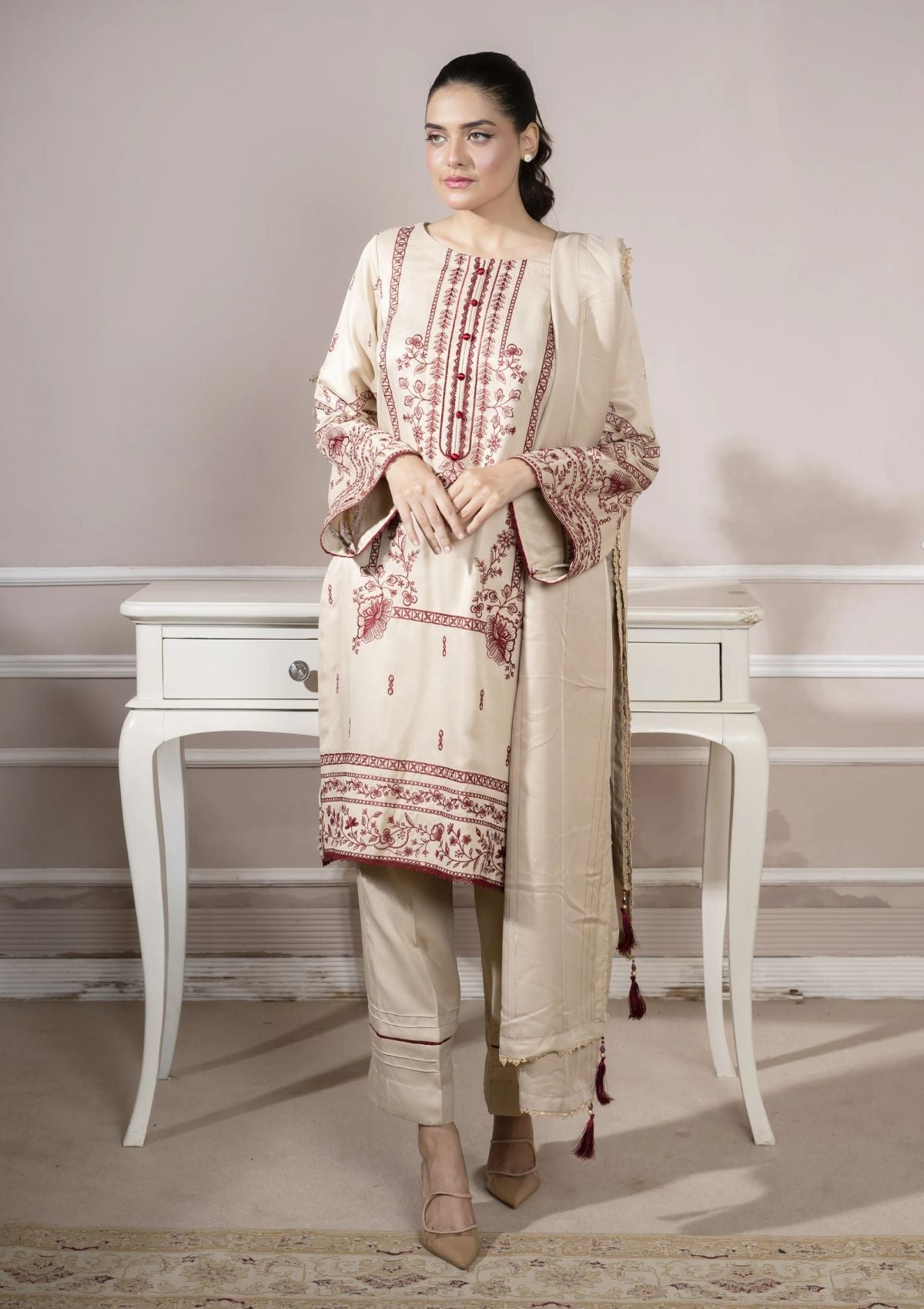 Winter Collection - Keysha - Herringbone Volume 01 - KS-H24-09 - Official Keysha - Agha Fabrics UK