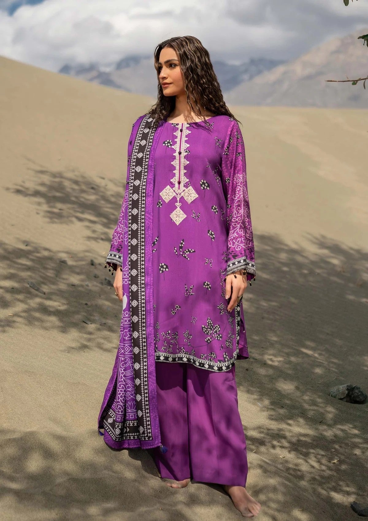 Winter Collection - M.Basics - Mirage - MBM#07B - Official M.Basics - Agha Fabrics UK